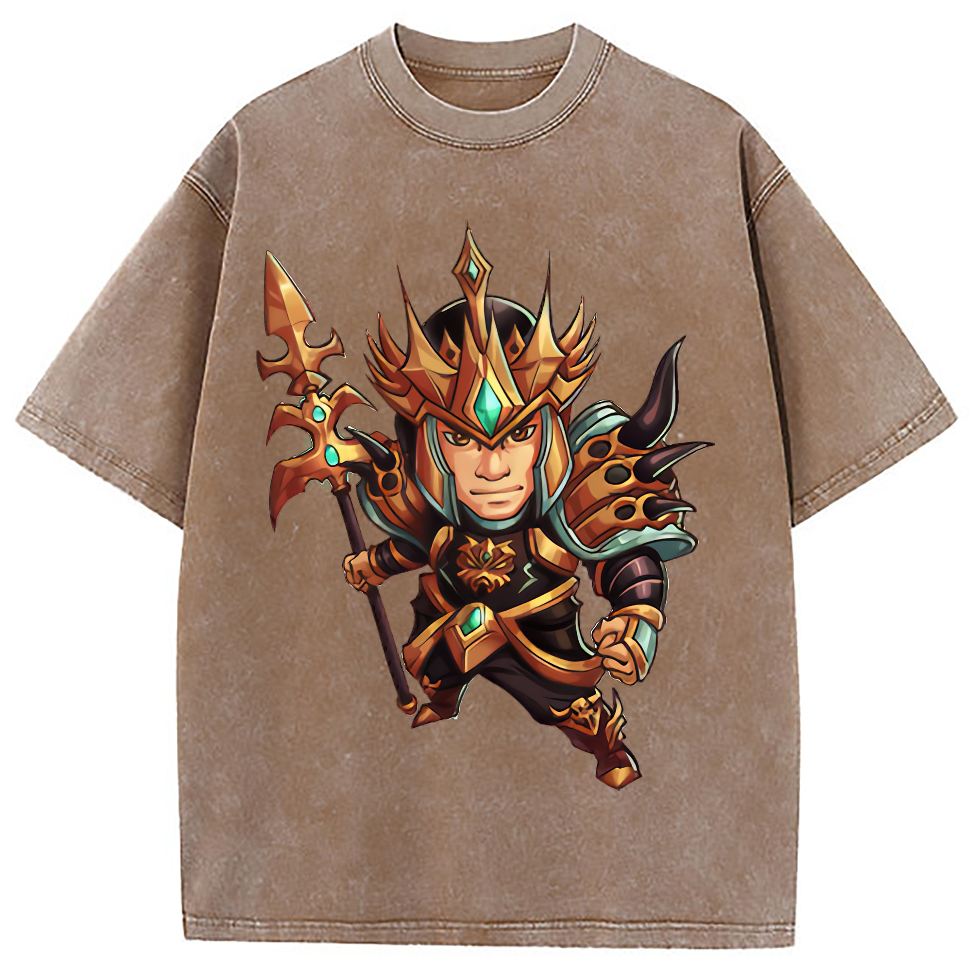 （画像用） リーグ・オブ・レジェンド League of Legends LOL 綿100% ヴィンテージ風 半袖Tシャツ（フロントプリント）