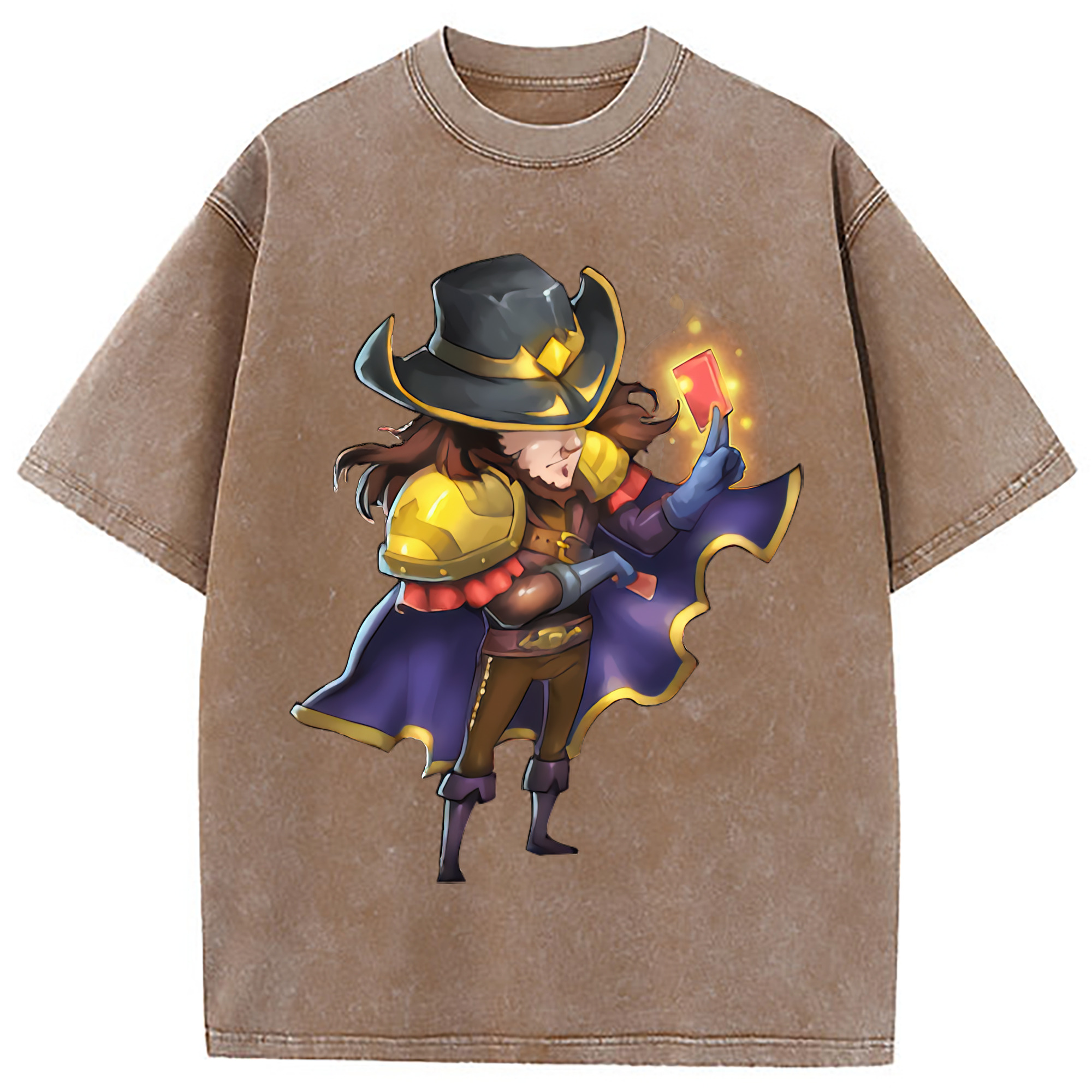 （画像用） リーグ・オブ・レジェンド League of Legends LOL 綿100% ヴィンテージ風 半袖Tシャツ（フロントプリント）