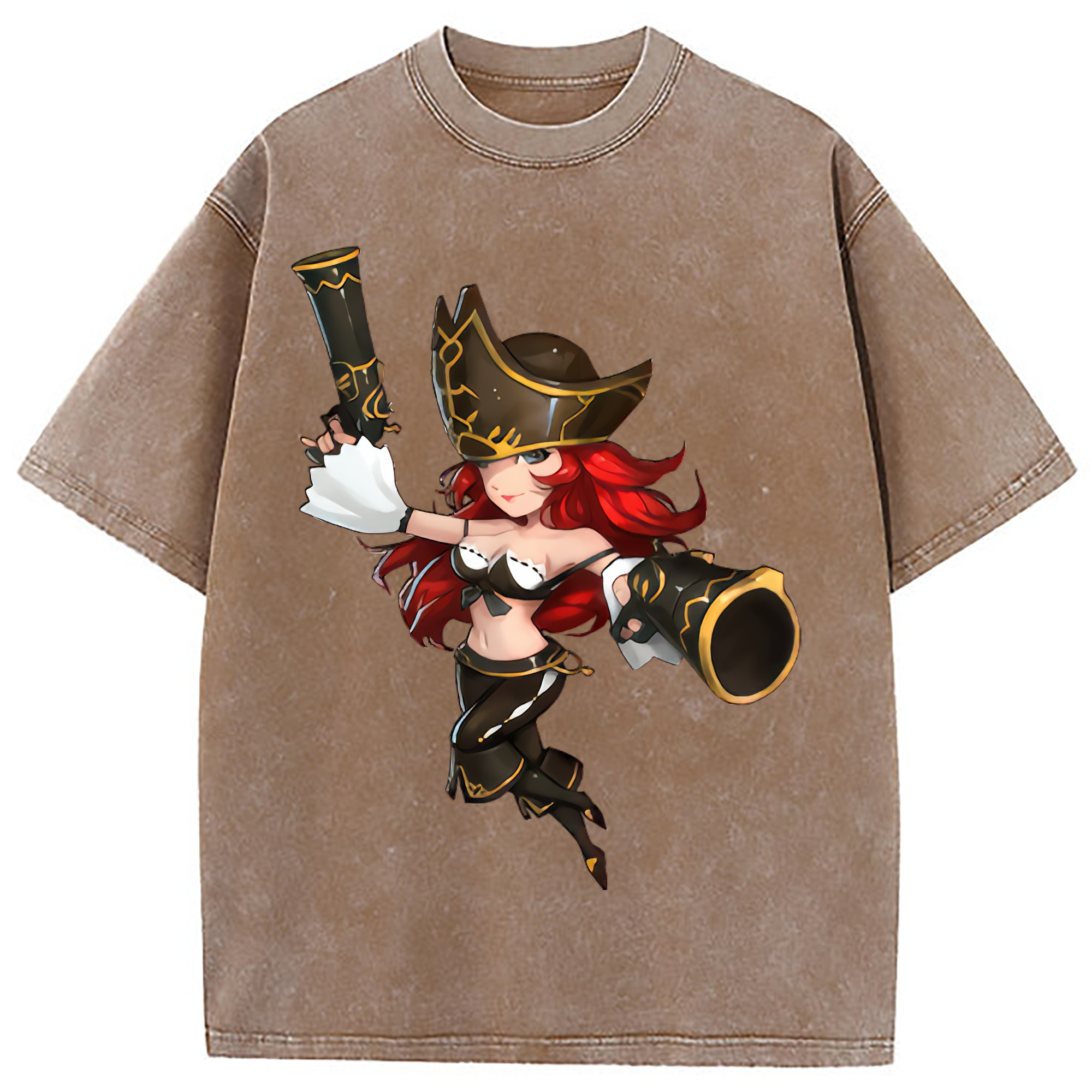 （画像用） リーグ・オブ・レジェンド League of Legends LOL 綿100% ヴィンテージ風 半袖Tシャツ（フロントプリント）