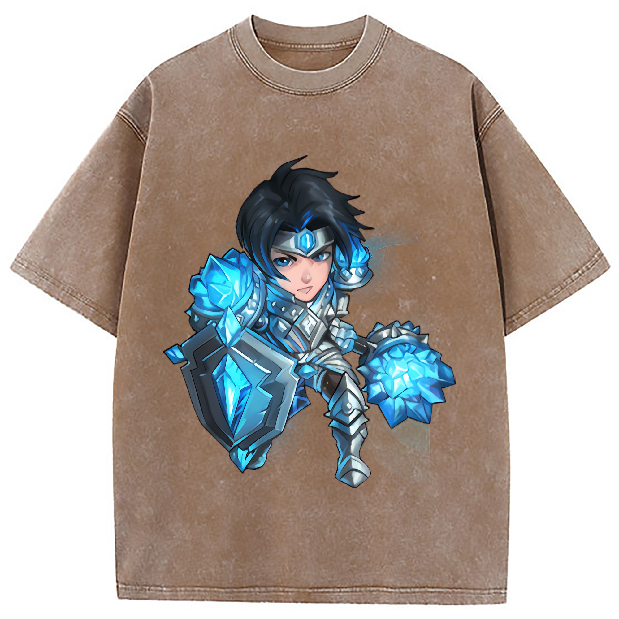 （画像用） リーグ・オブ・レジェンド League of Legends LOL 綿100% ヴィンテージ風 半袖Tシャツ（フロントプリント）