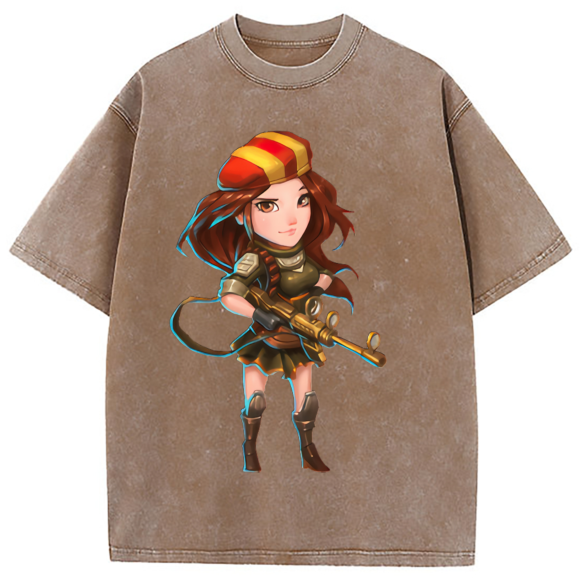 （画像用） リーグ・オブ・レジェンド League of Legends LOL 綿100% ヴィンテージ風 半袖Tシャツ（フロントプリント）