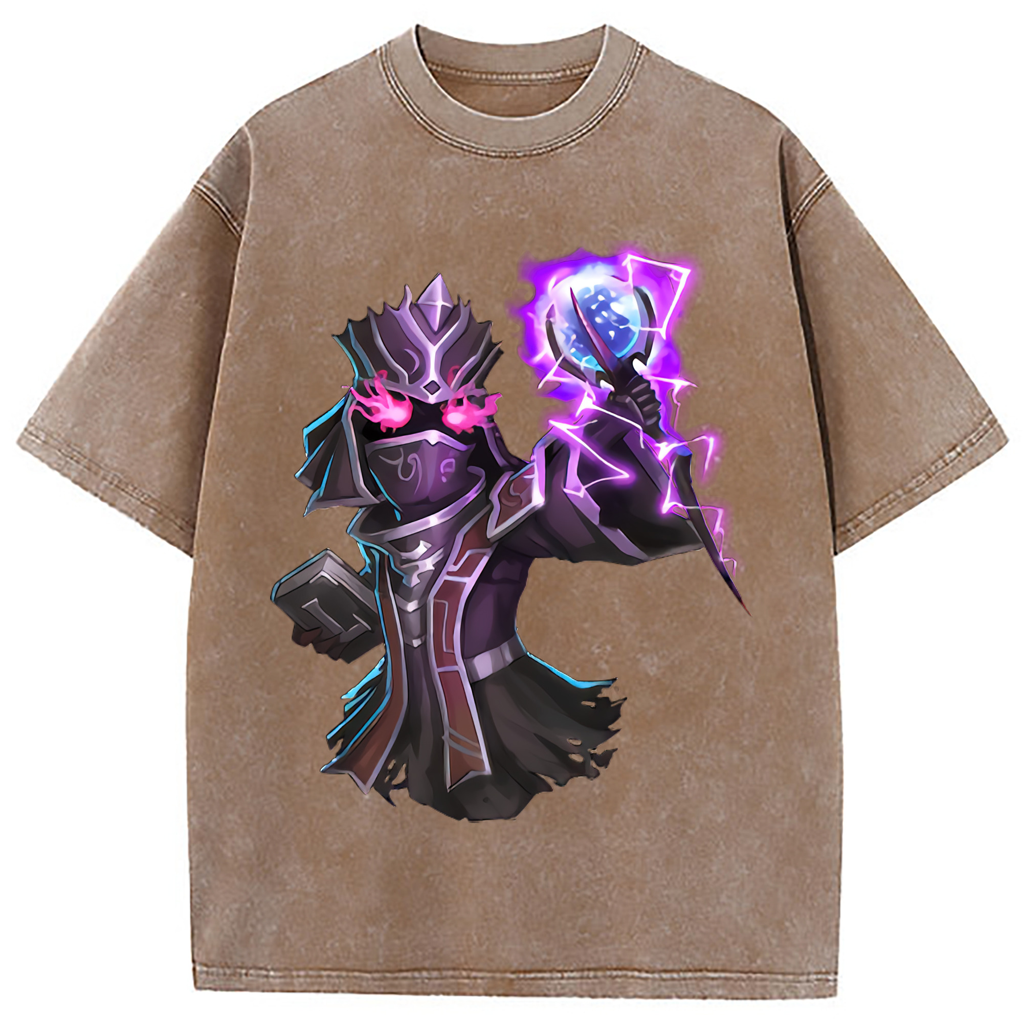 （画像用） リーグ・オブ・レジェンド League of Legends LOL 綿100% ヴィンテージ風 半袖Tシャツ（フロントプリント）