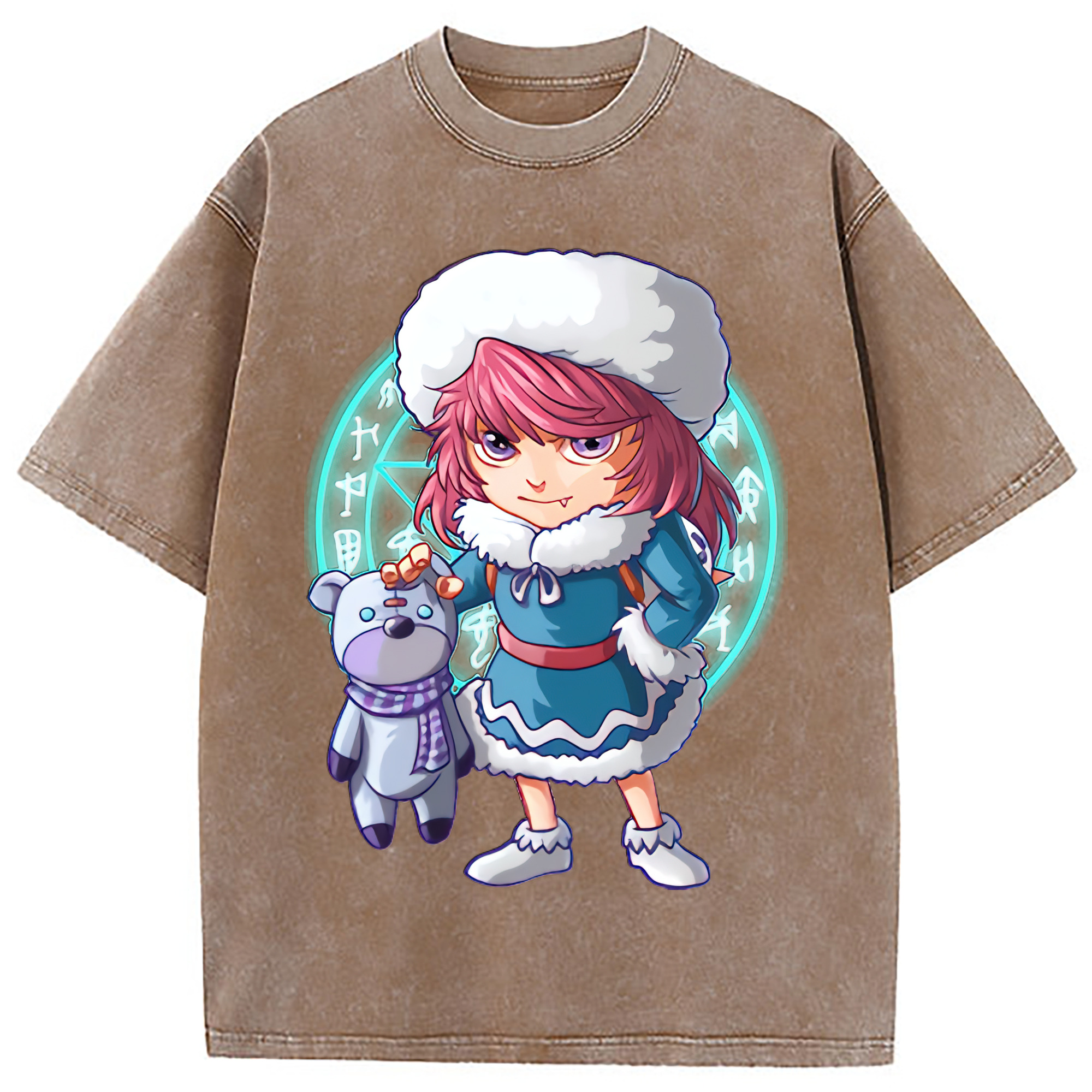 （画像用） リーグ・オブ・レジェンド League of Legends LOL 綿100% ヴィンテージ風 半袖Tシャツ（フロントプリント）