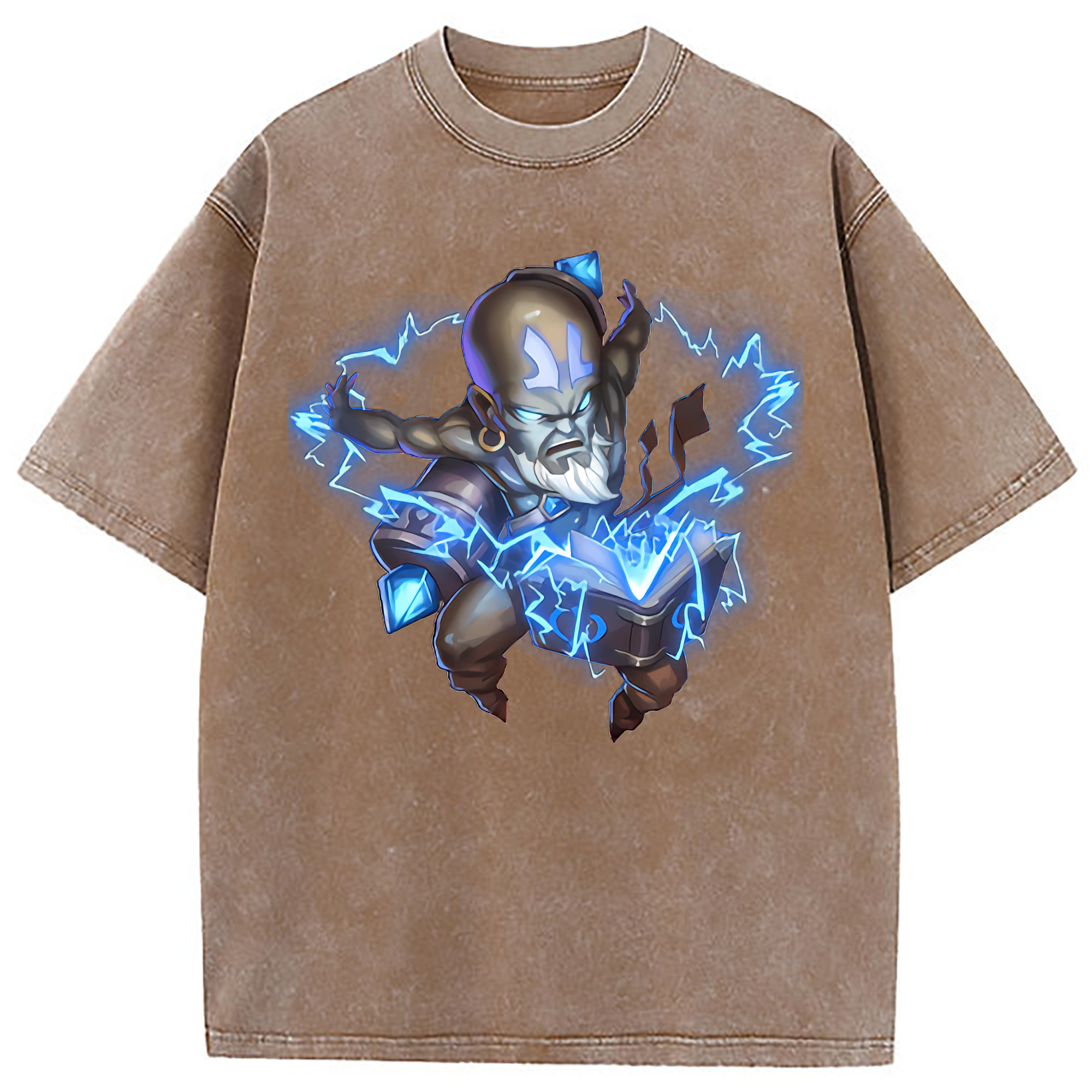 （画像用） リーグ・オブ・レジェンド League of Legends LOL 綿100% ヴィンテージ風 半袖Tシャツ（フロントプリント）