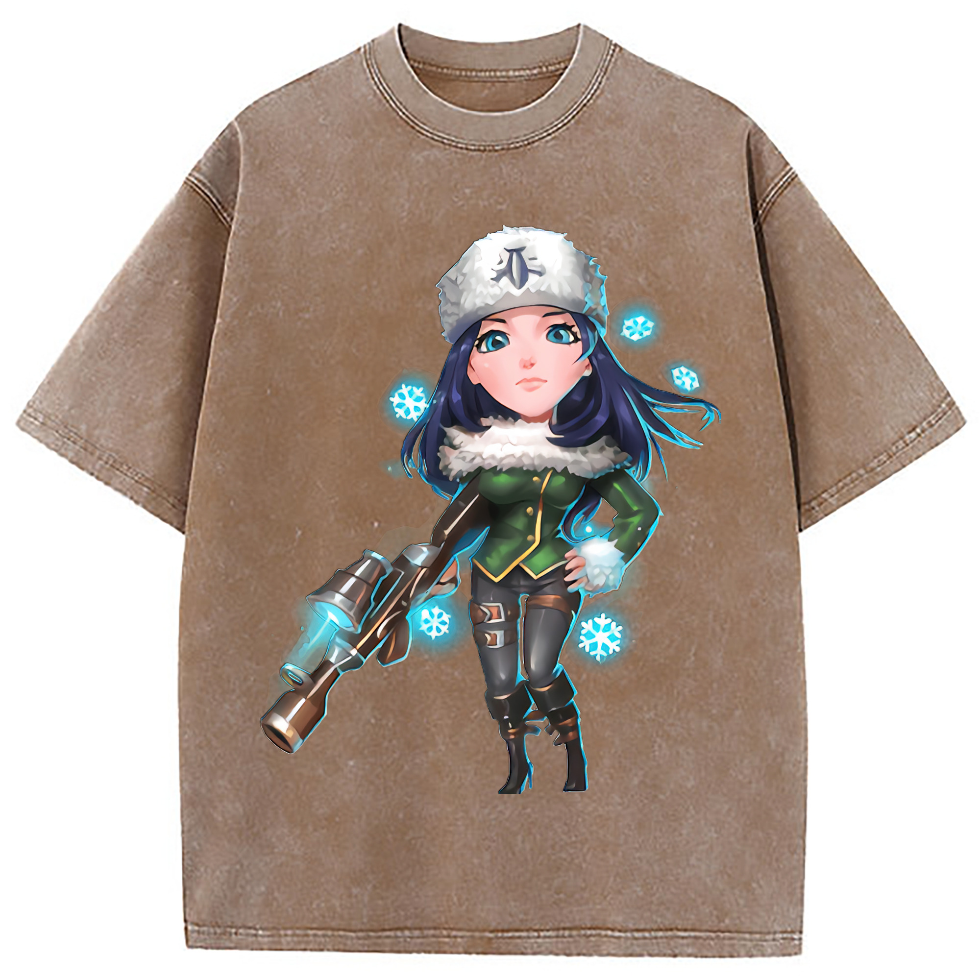 （画像用） リーグ・オブ・レジェンド League of Legends LOL 綿100% ヴィンテージ風 半袖Tシャツ（フロントプリント）