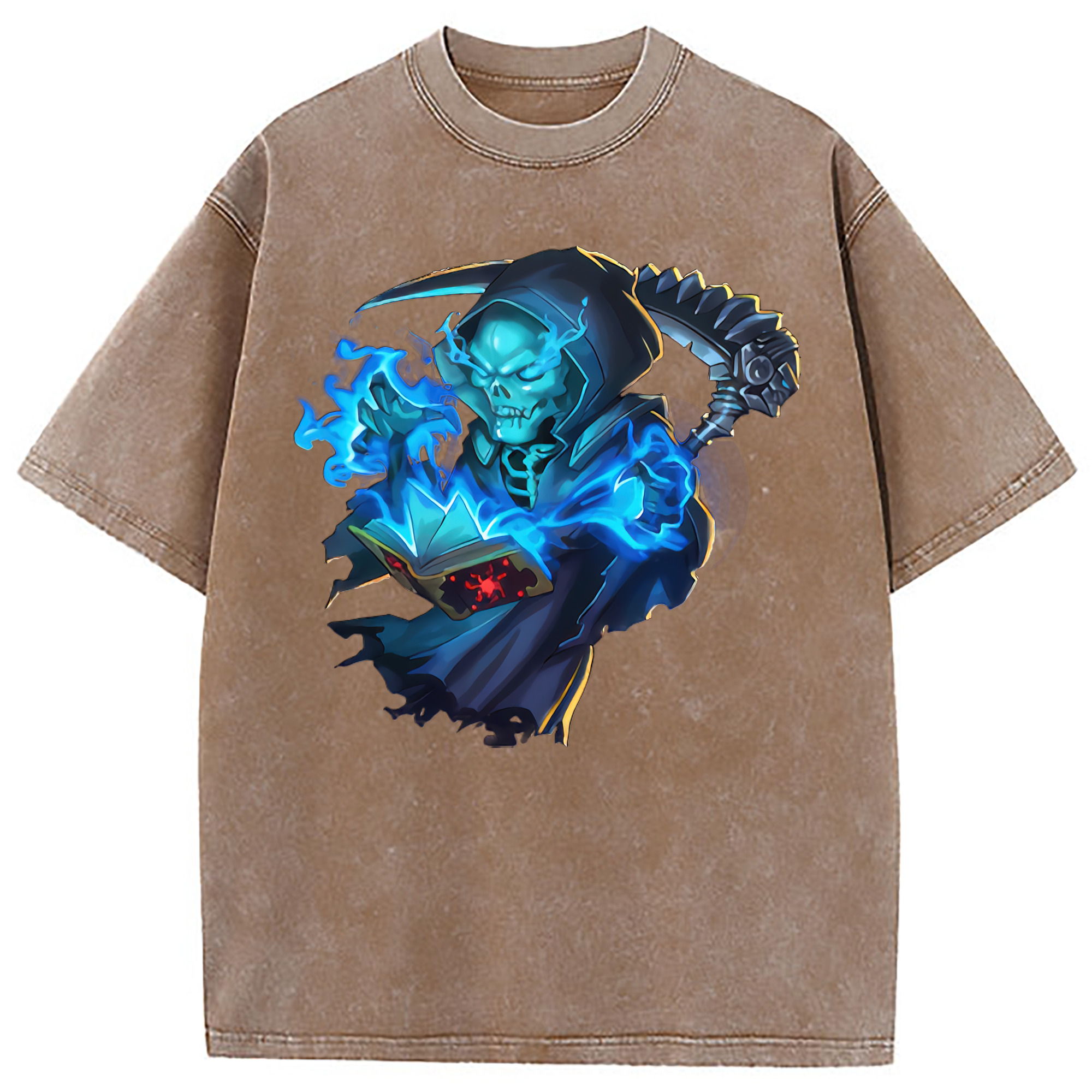 （画像用） リーグ・オブ・レジェンド League of Legends LOL 綿100% ヴィンテージ風 半袖Tシャツ（フロントプリント）