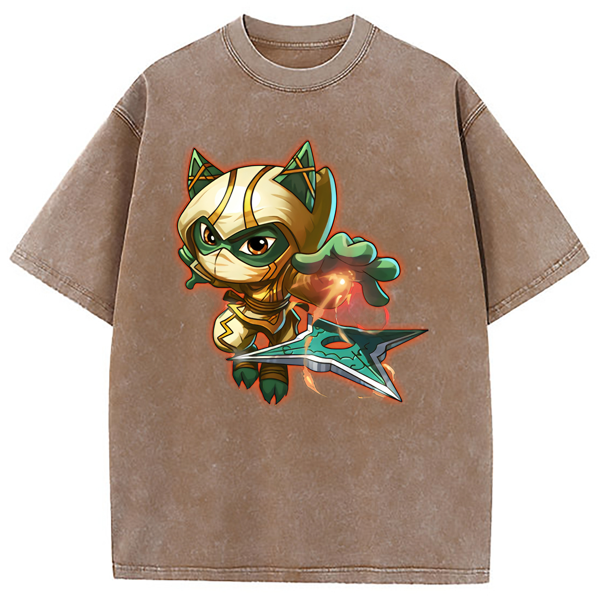 （画像用） リーグ・オブ・レジェンド League of Legends LOL 綿100% ヴィンテージ風 半袖Tシャツ（フロントプリント）