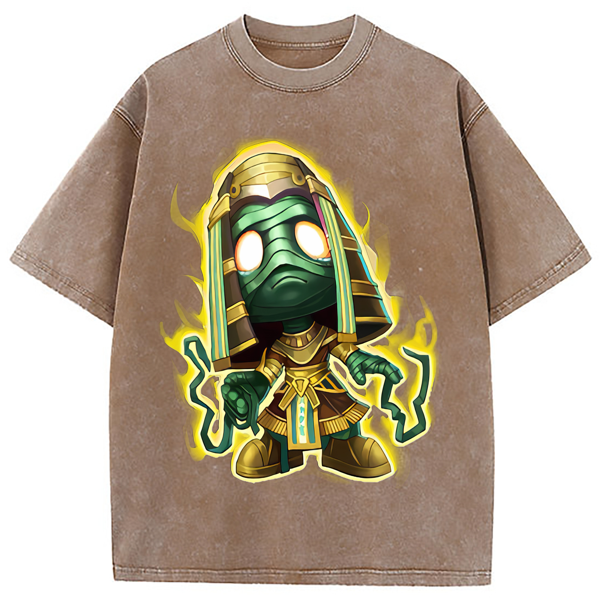 （画像用） リーグ・オブ・レジェンド League of Legends LOL 綿100% ヴィンテージ風 半袖Tシャツ（フロントプリント）