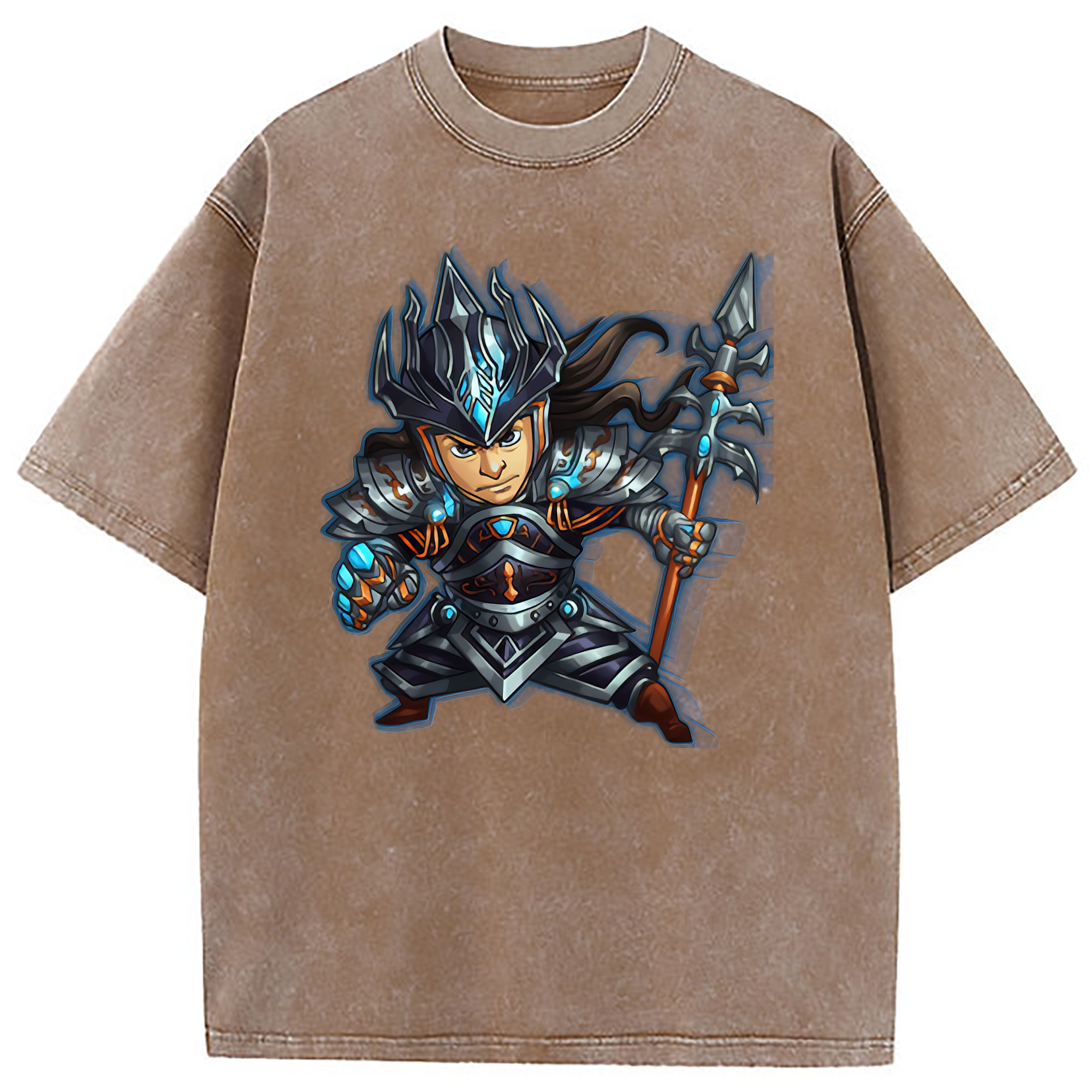 （画像用） リーグ・オブ・レジェンド League of Legends LOL 綿100% ヴィンテージ風 半袖Tシャツ（フロントプリント）