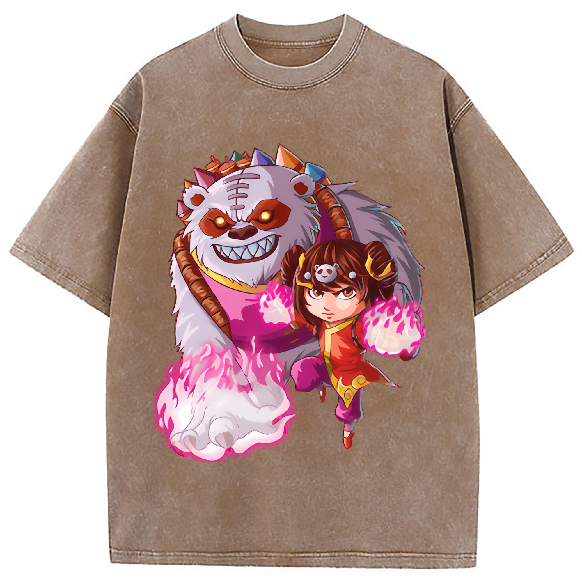 （画像用） リーグ・オブ・レジェンド League of Legends LOL 綿100% ヴィンテージ風 半袖Tシャツ（フロントプリント）