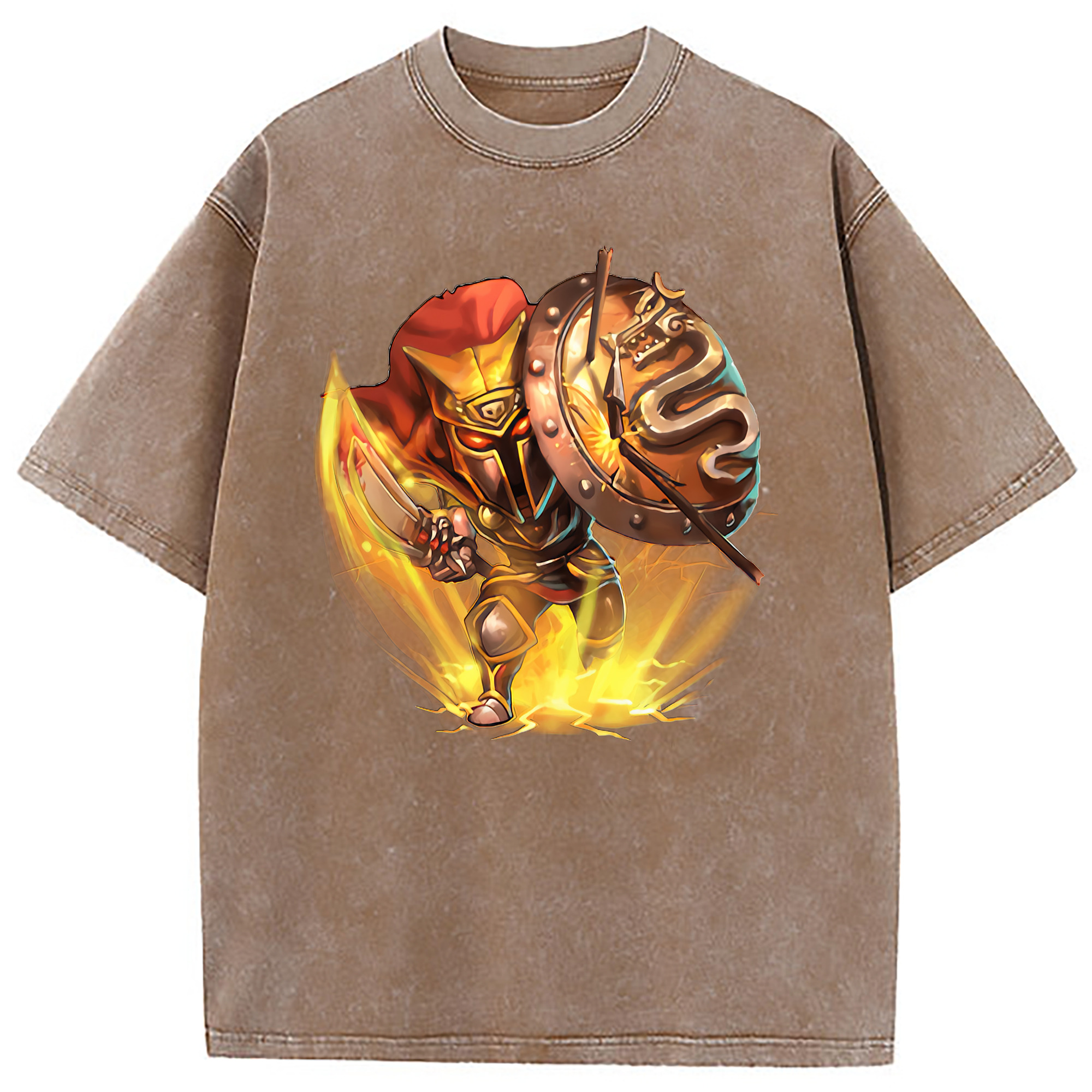 （画像用） リーグ・オブ・レジェンド League of Legends LOL 綿100% ヴィンテージ風 半袖Tシャツ（フロントプリント）