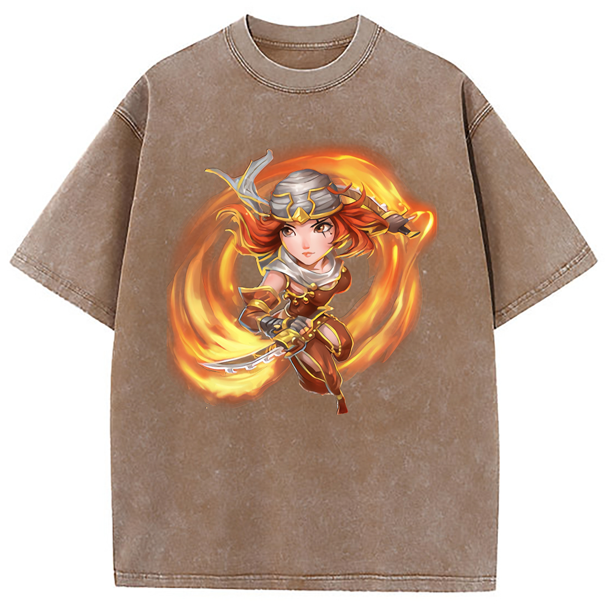 （画像用） リーグ・オブ・レジェンド League of Legends LOL 綿100% ヴィンテージ風 半袖Tシャツ（フロントプリント）
