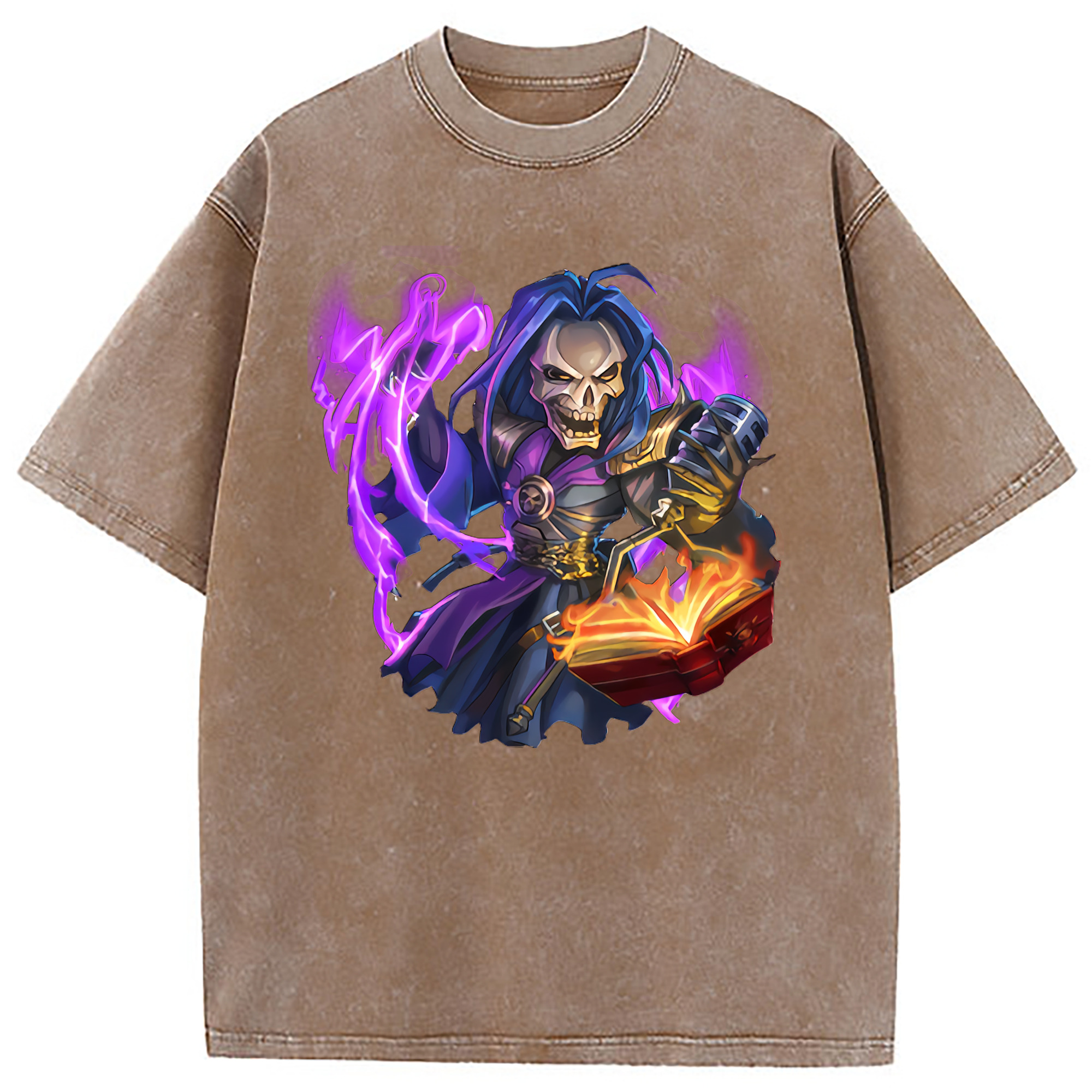 （画像用） リーグ・オブ・レジェンド League of Legends LOL 綿100% ヴィンテージ風 半袖Tシャツ（フロントプリント）
