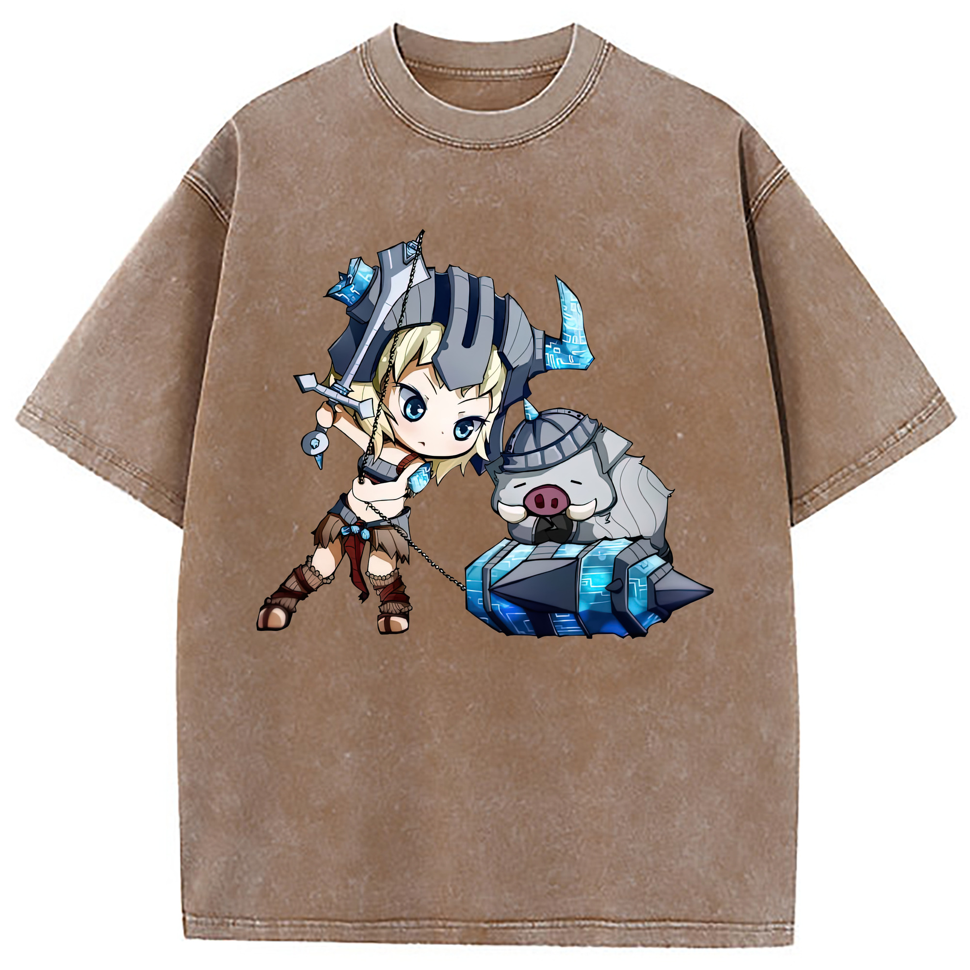 （画像用） リーグ・オブ・レジェンド League of Legends LOL 綿100% ヴィンテージ風 半袖Tシャツ（フロントプリント）