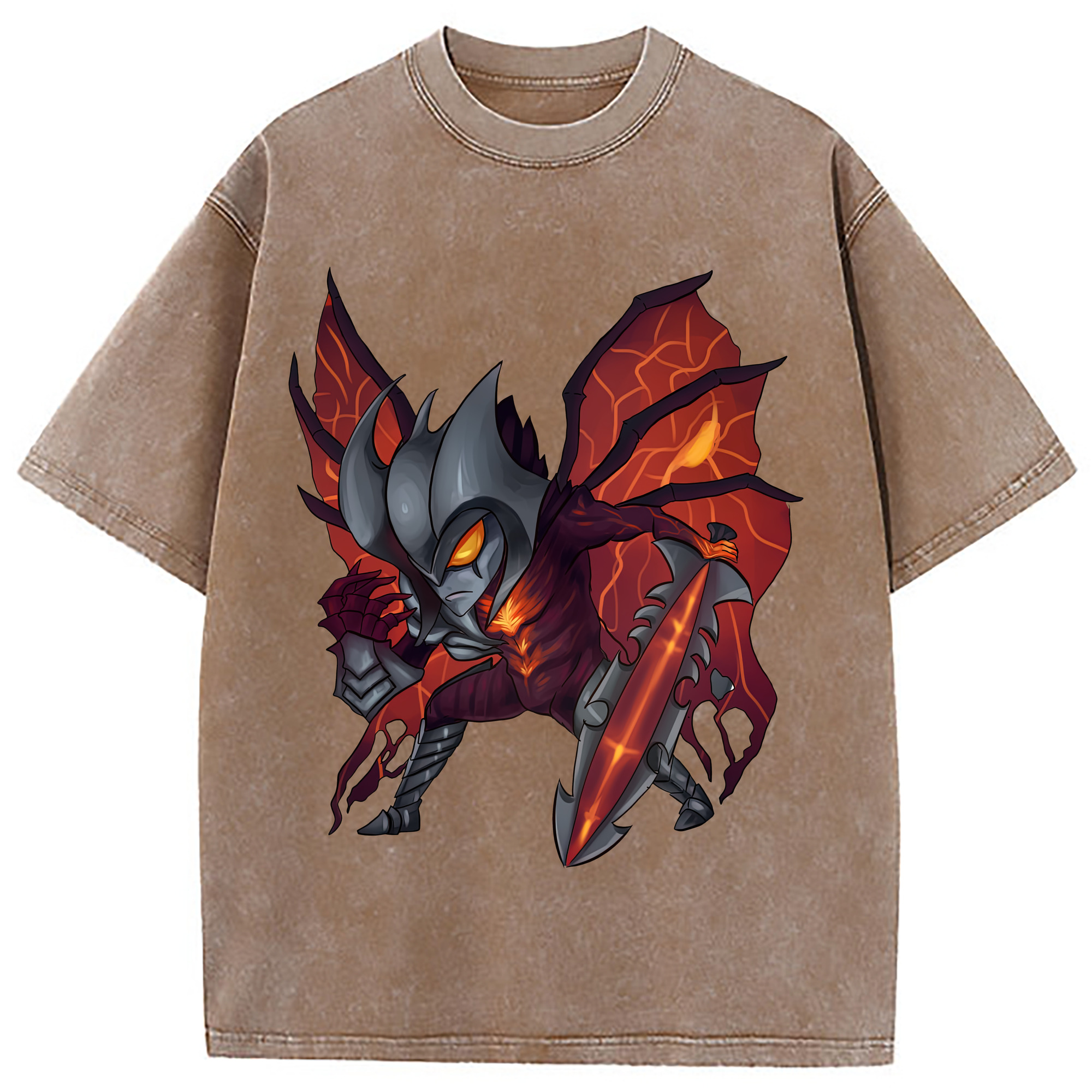 （画像用） リーグ・オブ・レジェンド League of Legends LOL 綿100% ヴィンテージ風 半袖Tシャツ（フロントプリント）