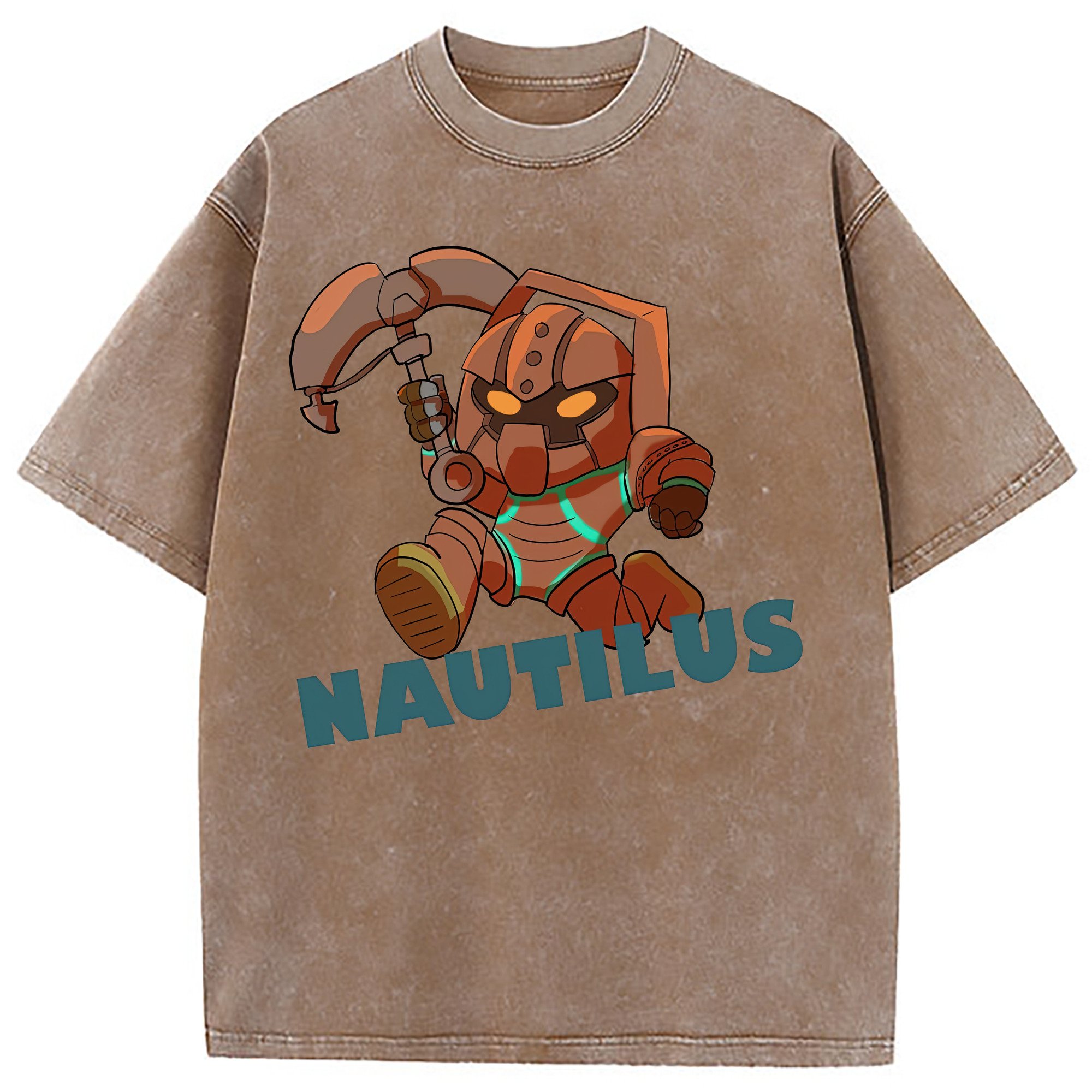 （画像用） リーグ・オブ・レジェンド League of Legends LOL 綿100% ヴィンテージ風 半袖Tシャツ（フロントプリント）
