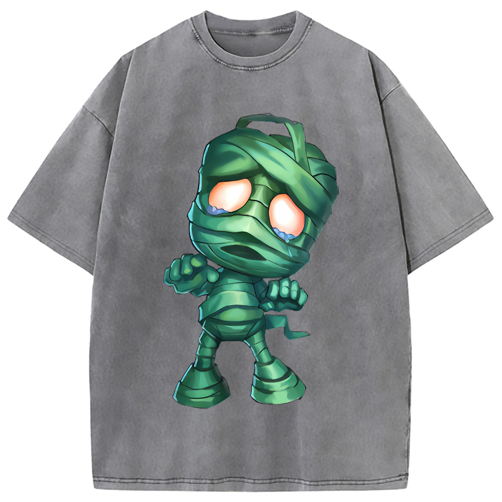 （画像用） リーグ・オブ・レジェンド League of Legends LOL 綿100% ヴィンテージ風 半袖Tシャツ（フロントプリント）