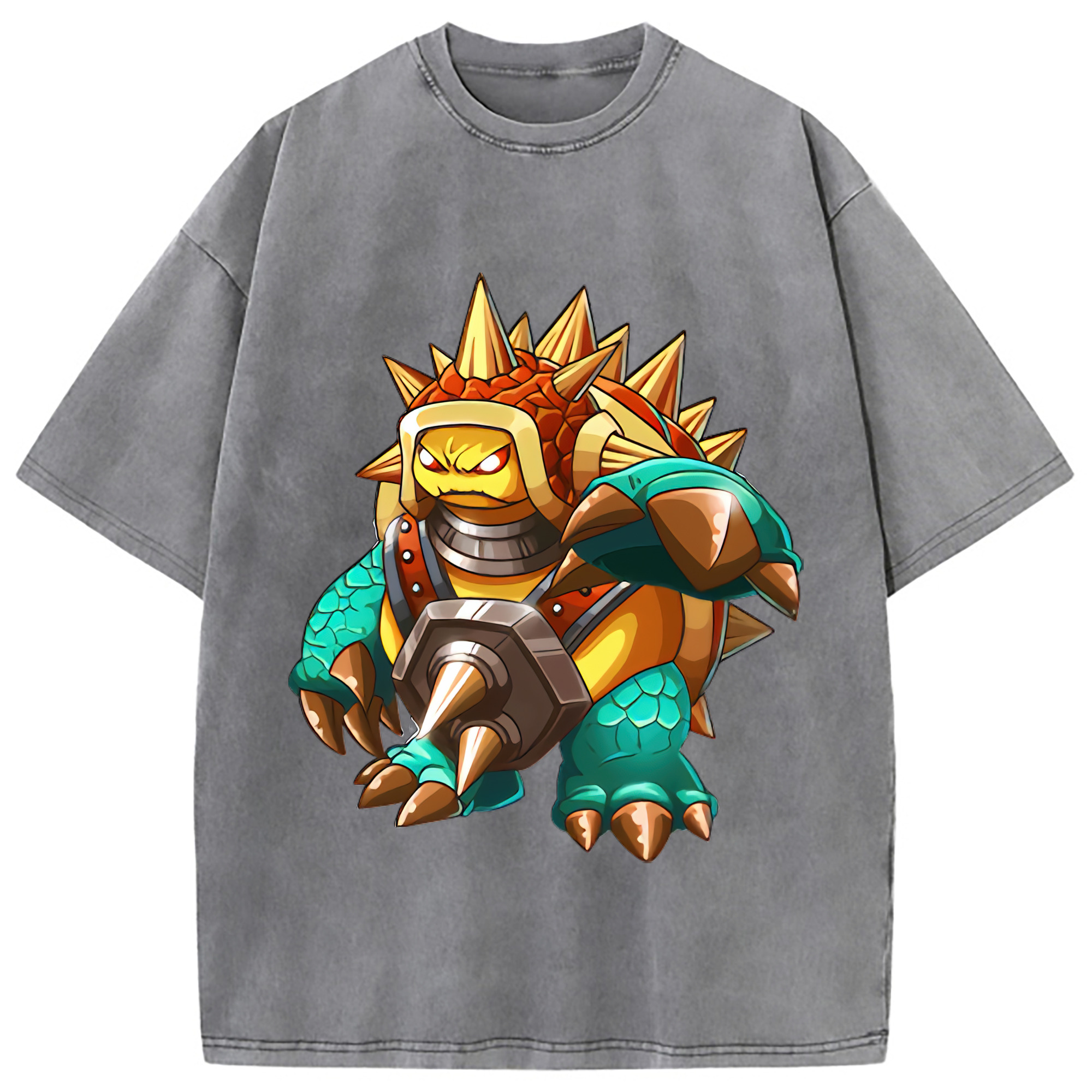 （画像用） リーグ・オブ・レジェンド League of Legends LOL 綿100% ヴィンテージ風 半袖Tシャツ（フロントプリント）