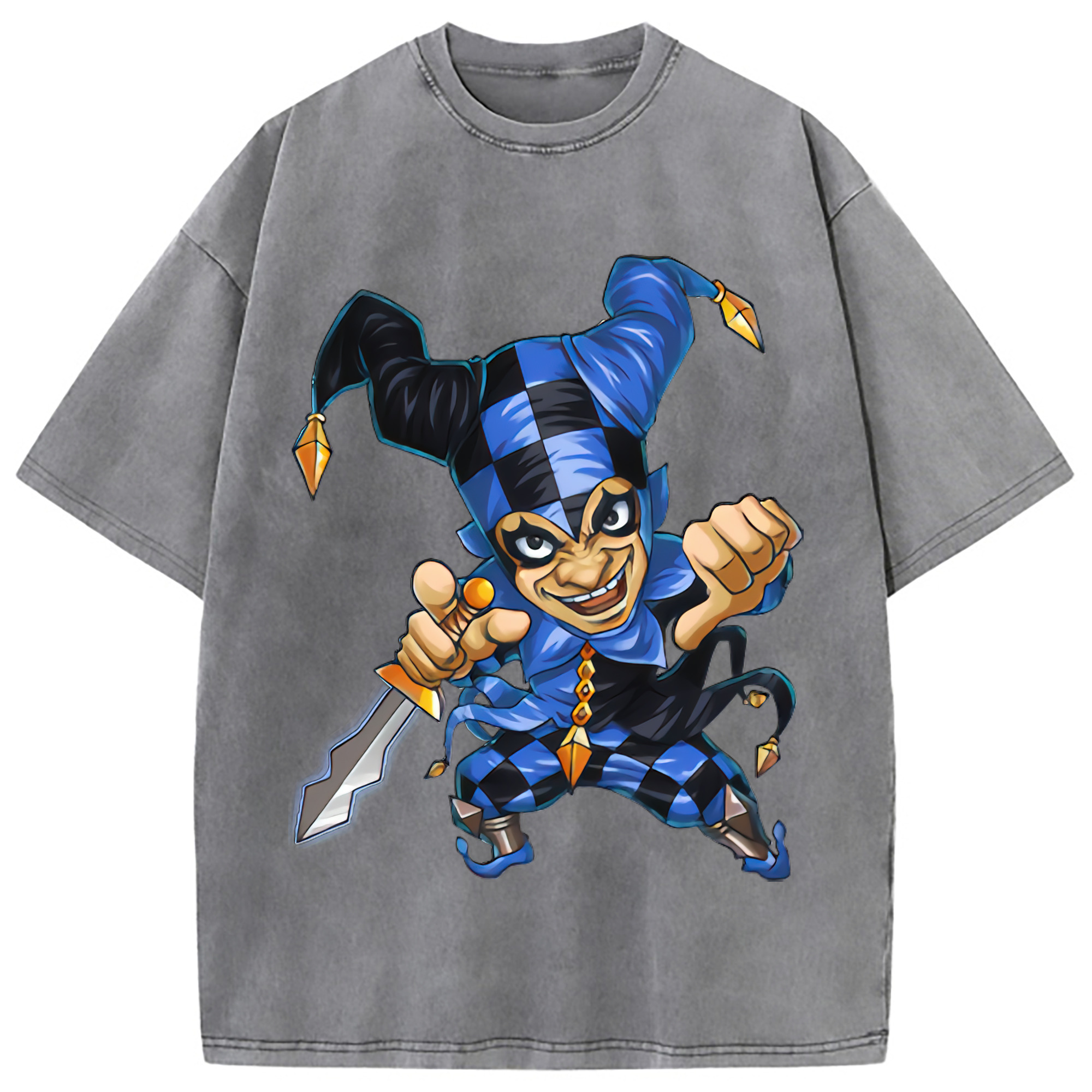 （画像用） リーグ・オブ・レジェンド League of Legends LOL 綿100% ヴィンテージ風 半袖Tシャツ（フロントプリント）