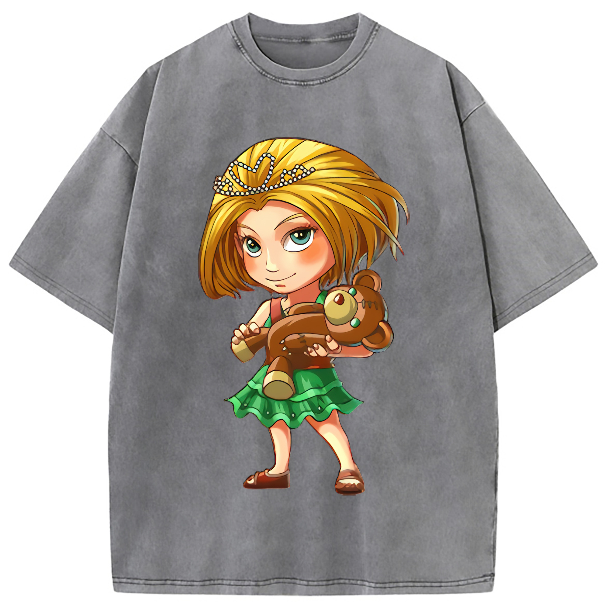 （画像用） リーグ・オブ・レジェンド League of Legends LOL 綿100% ヴィンテージ風 半袖Tシャツ（フロントプリント）