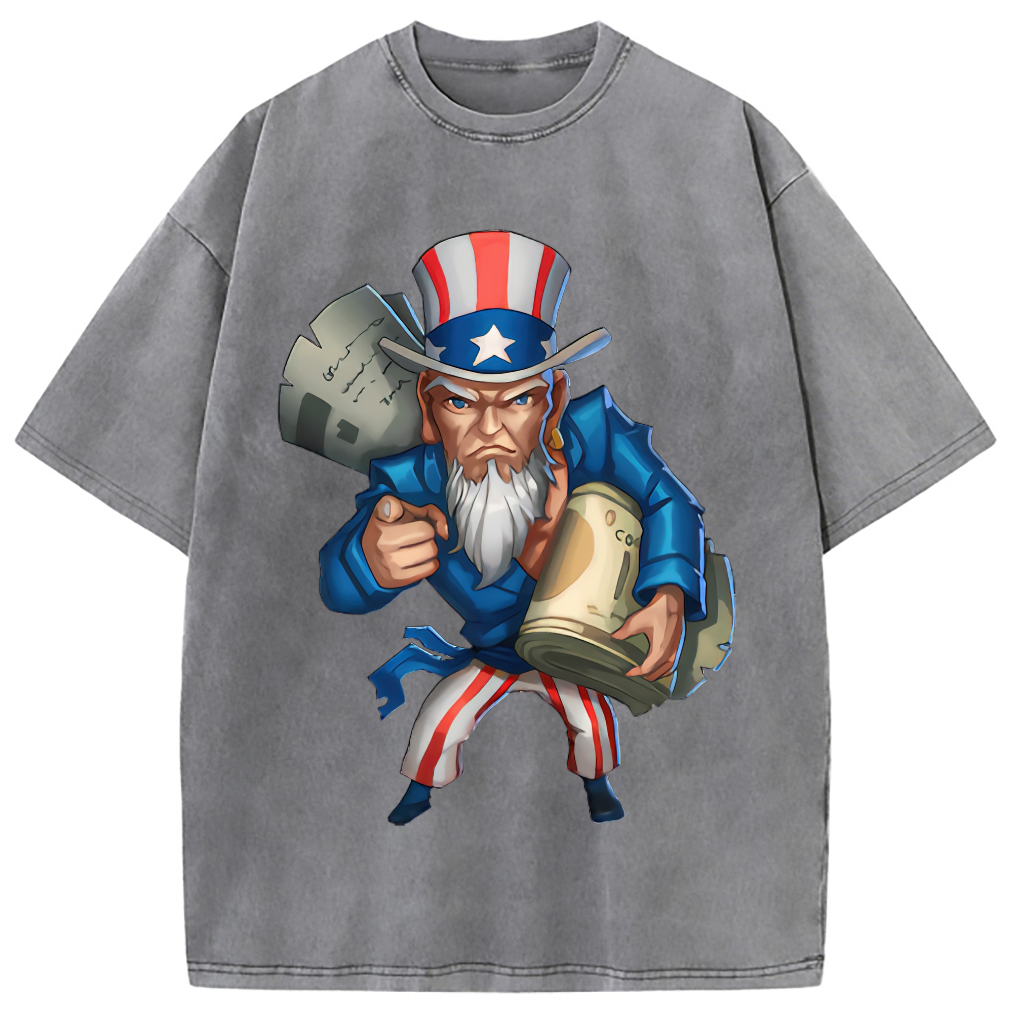 （画像用） リーグ・オブ・レジェンド League of Legends LOL 綿100% ヴィンテージ風 半袖Tシャツ（フロントプリント）