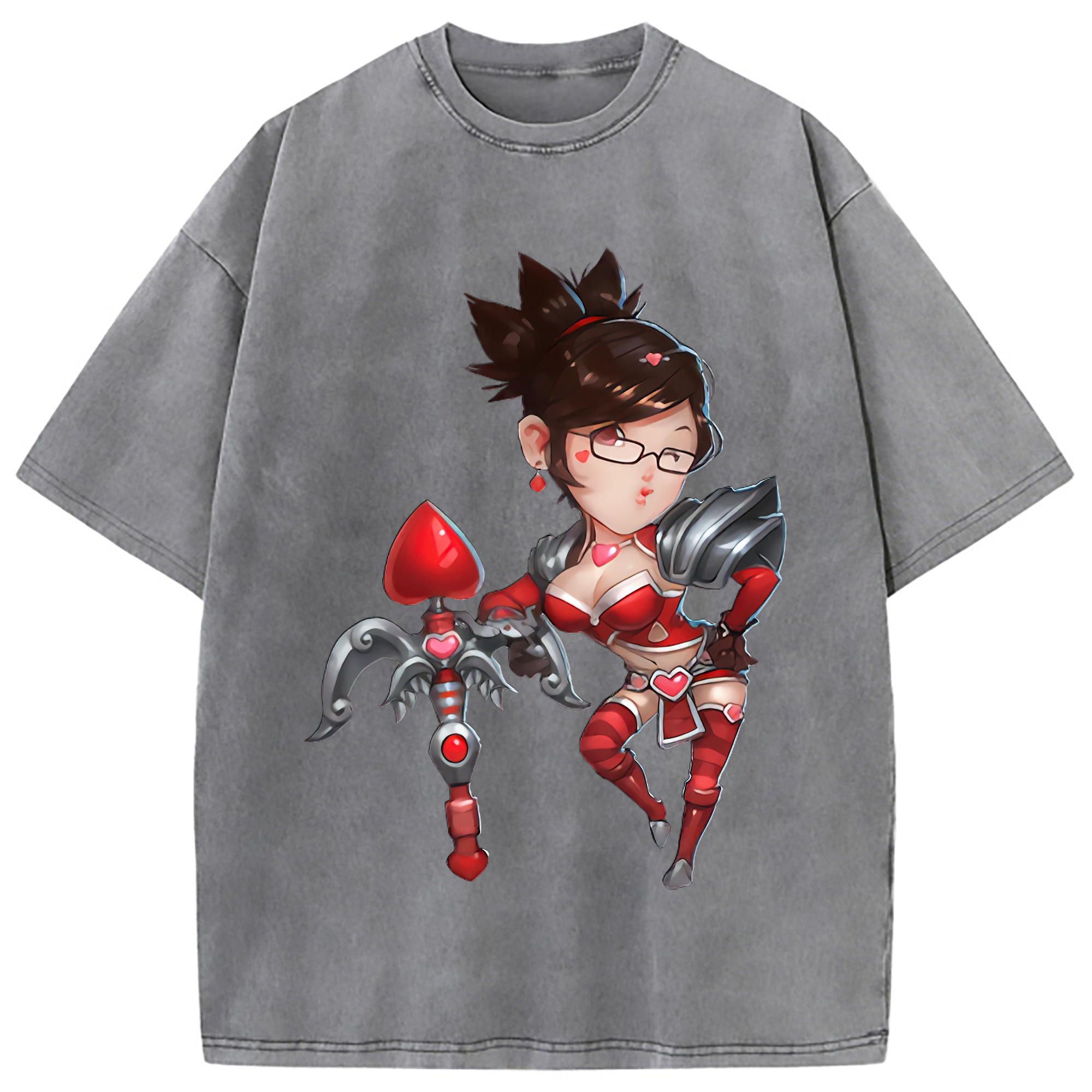 （画像用） リーグ・オブ・レジェンド League of Legends LOL 綿100% ヴィンテージ風 半袖Tシャツ（フロントプリント）