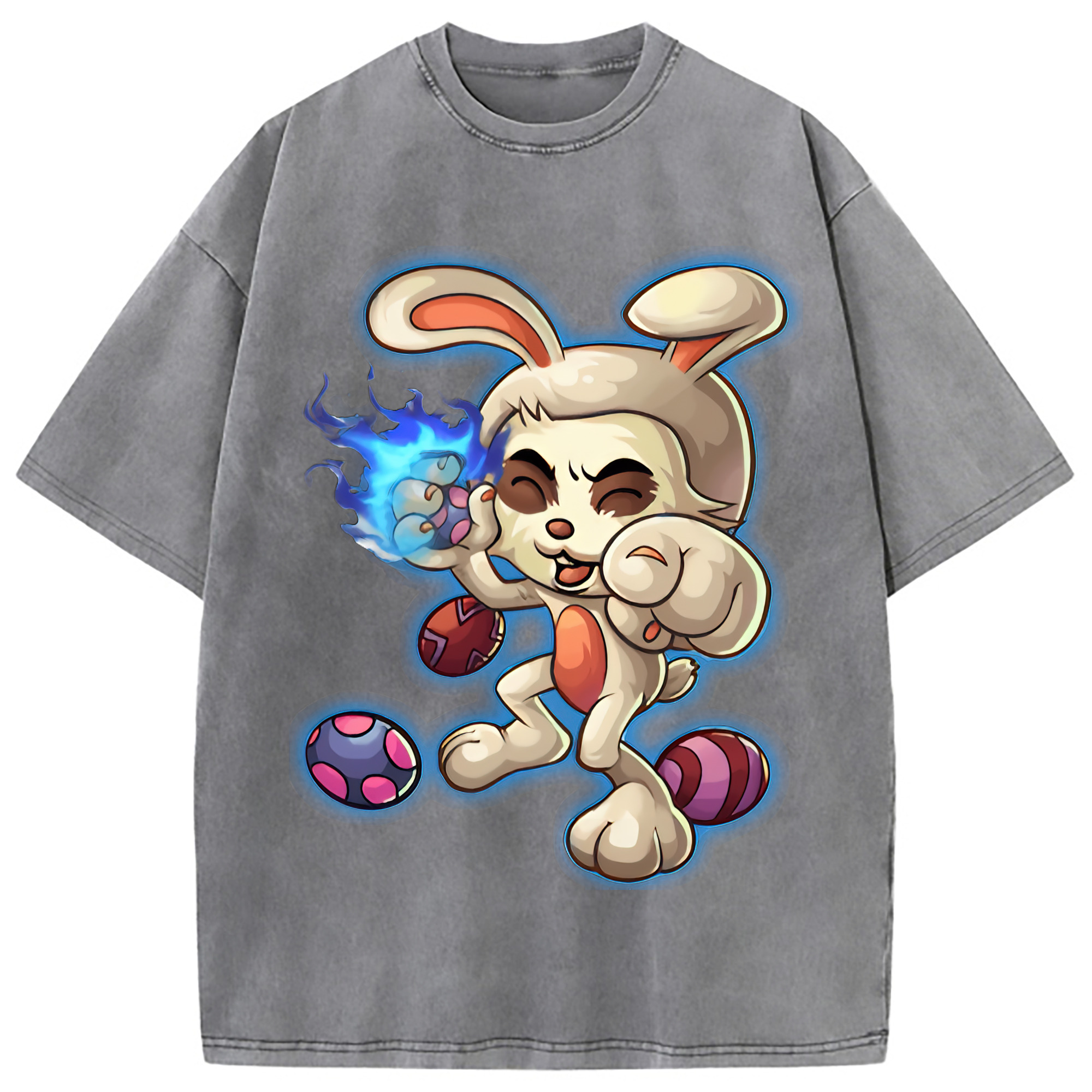 （画像用） リーグ・オブ・レジェンド League of Legends LOL 綿100% ヴィンテージ風 半袖Tシャツ（フロントプリント）