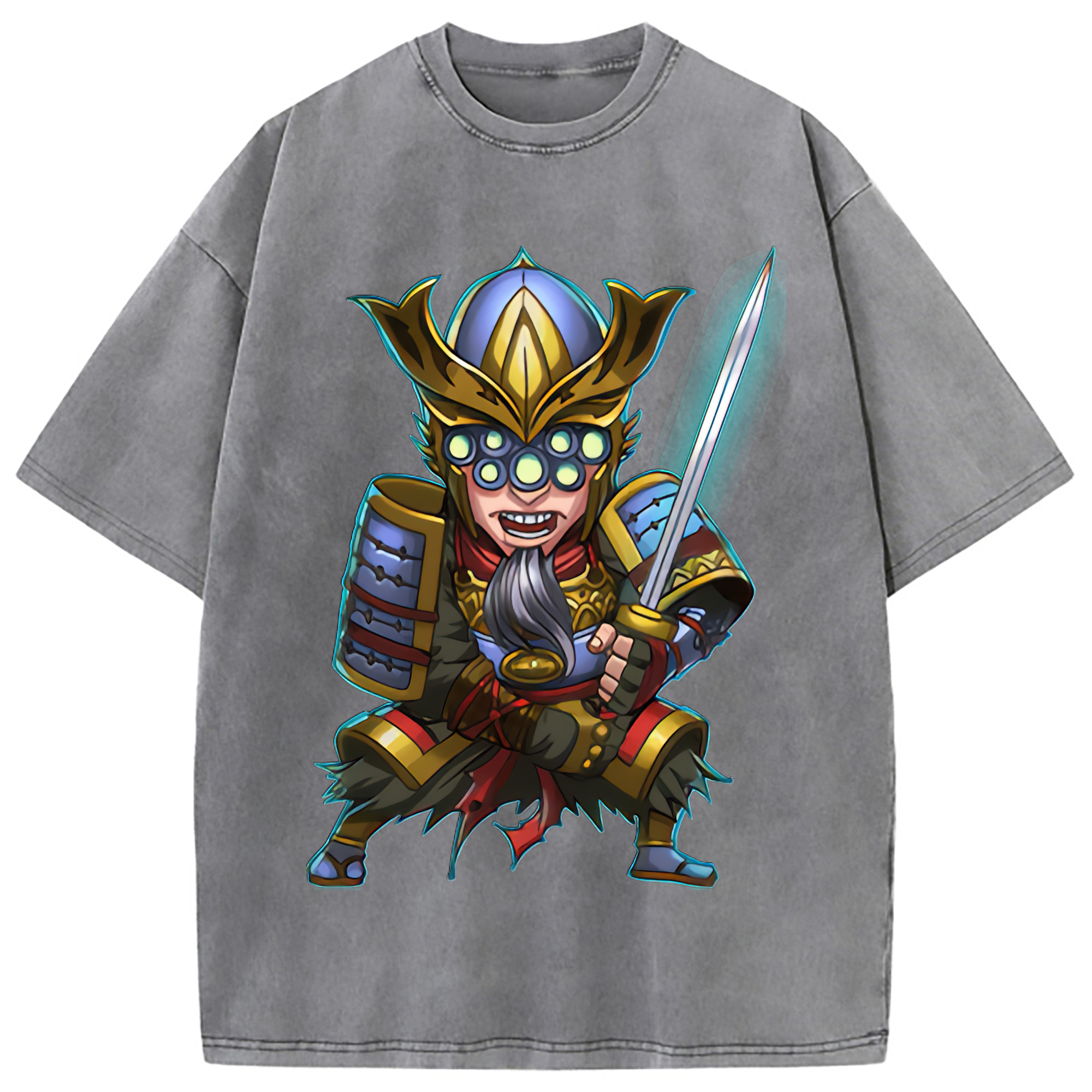 （画像用） リーグ・オブ・レジェンド League of Legends LOL 綿100% ヴィンテージ風 半袖Tシャツ（フロントプリント）