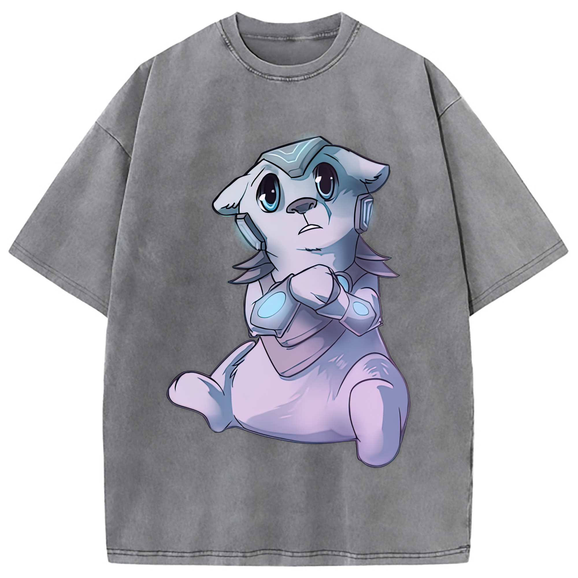 （画像用） リーグ・オブ・レジェンド League of Legends LOL 綿100% ヴィンテージ風 半袖Tシャツ（フロントプリント）