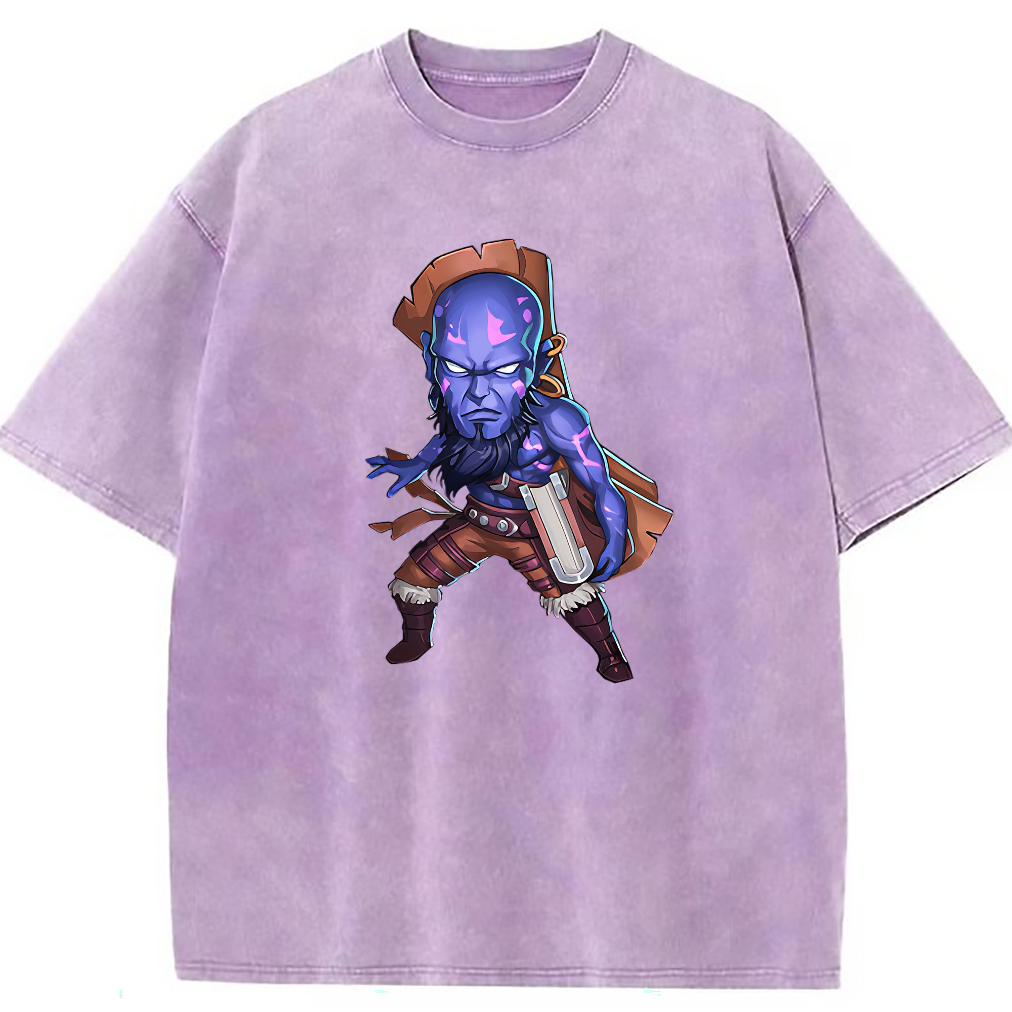 （画像用） リーグ・オブ・レジェンド League of Legends LOL 綿100% ヴィンテージ風 半袖Tシャツ（フロントプリント）