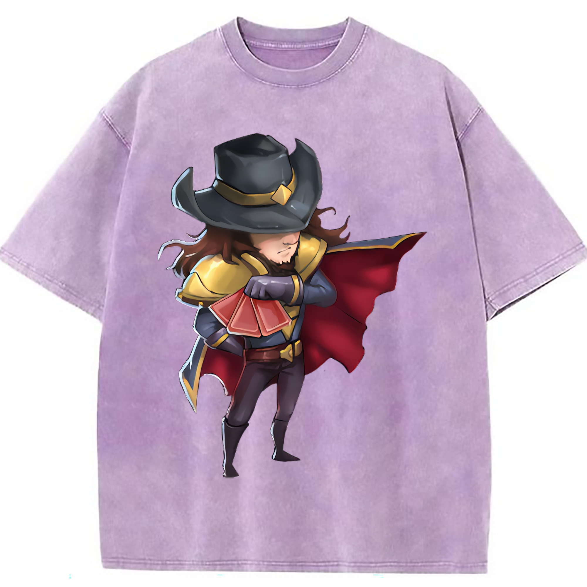 （画像用） リーグ・オブ・レジェンド League of Legends LOL 綿100% ヴィンテージ風 半袖Tシャツ（フロントプリント）