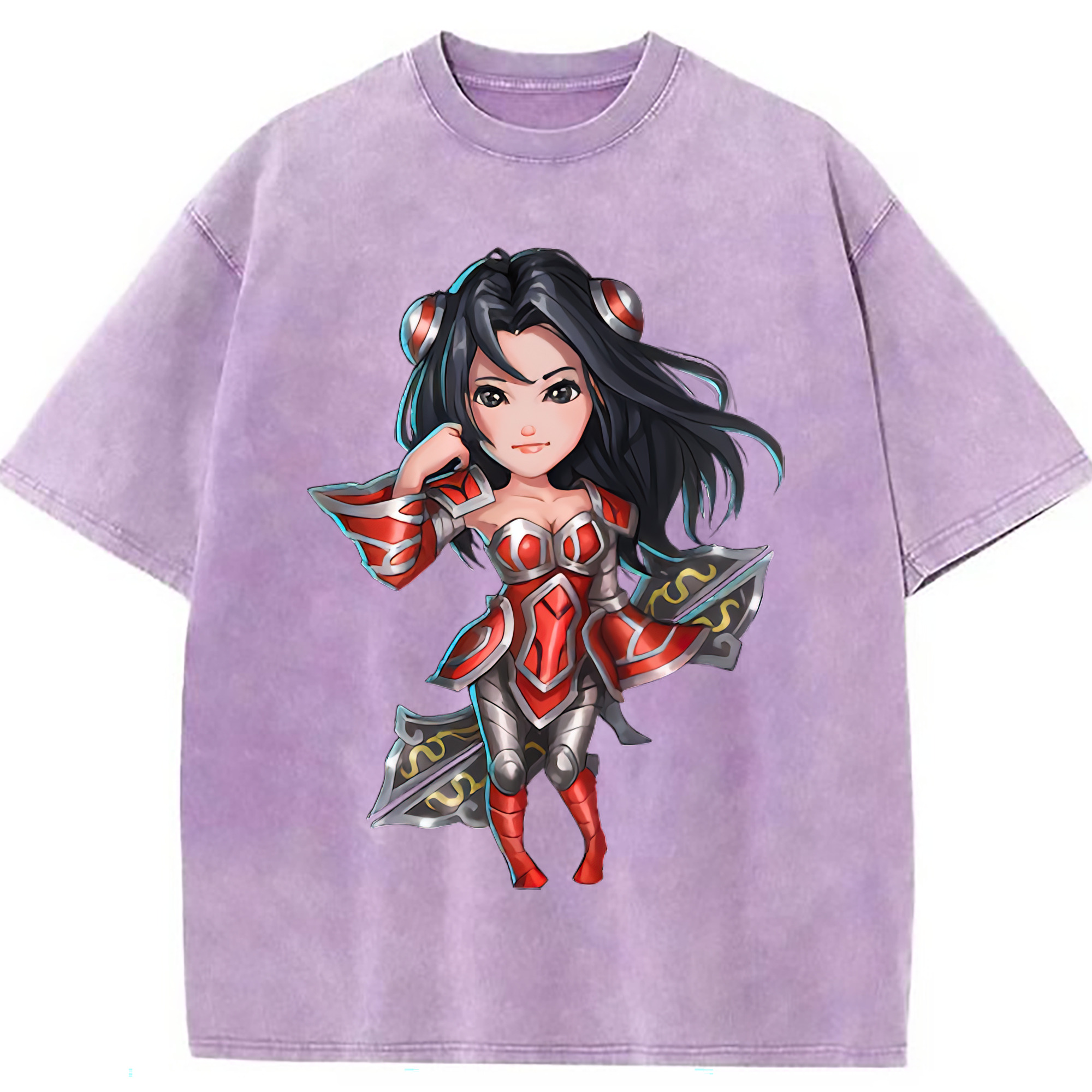 （画像用） リーグ・オブ・レジェンド League of Legends LOL 綿100% ヴィンテージ風 半袖Tシャツ（フロントプリント）