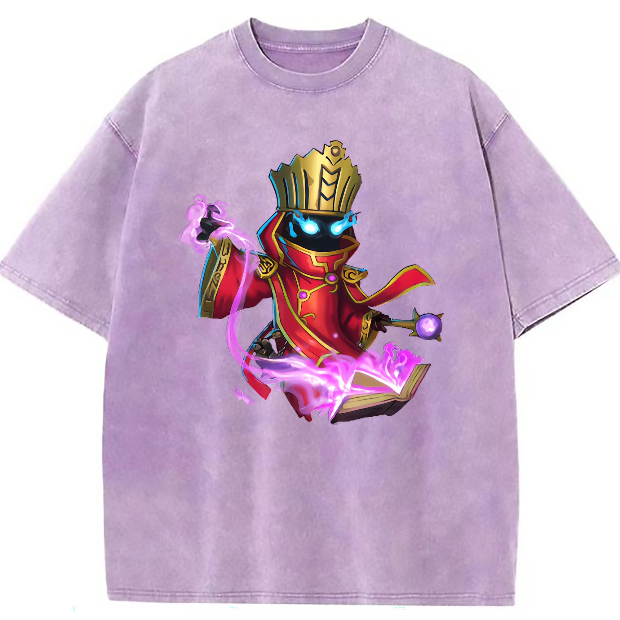 （画像用） リーグ・オブ・レジェンド League of Legends LOL 綿100% ヴィンテージ風 半袖Tシャツ（フロントプリント）