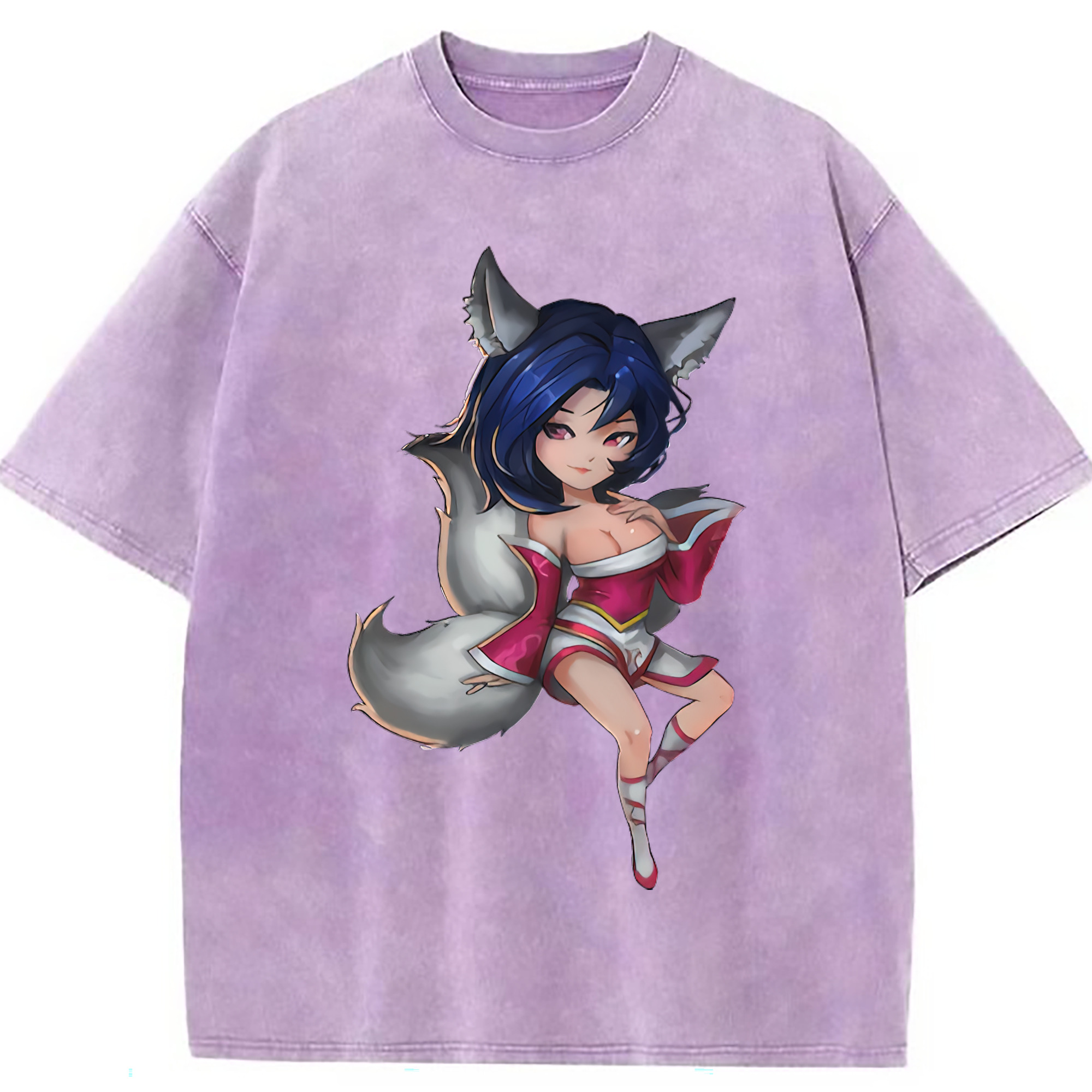 （画像用） リーグ・オブ・レジェンド League of Legends LOL 綿100% ヴィンテージ風 半袖Tシャツ（フロントプリント）