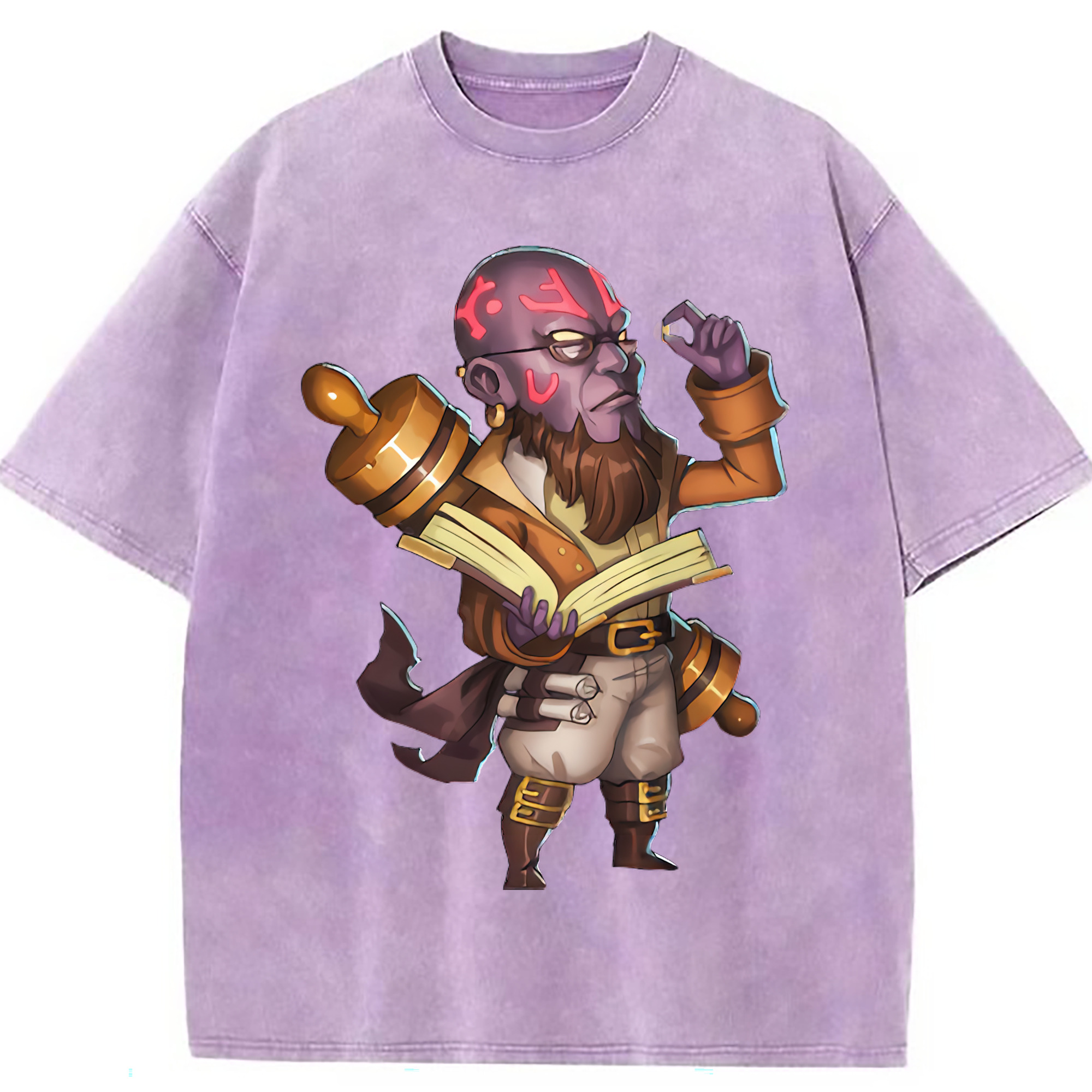 （画像用） リーグ・オブ・レジェンド League of Legends LOL 綿100% ヴィンテージ風 半袖Tシャツ（フロントプリント）