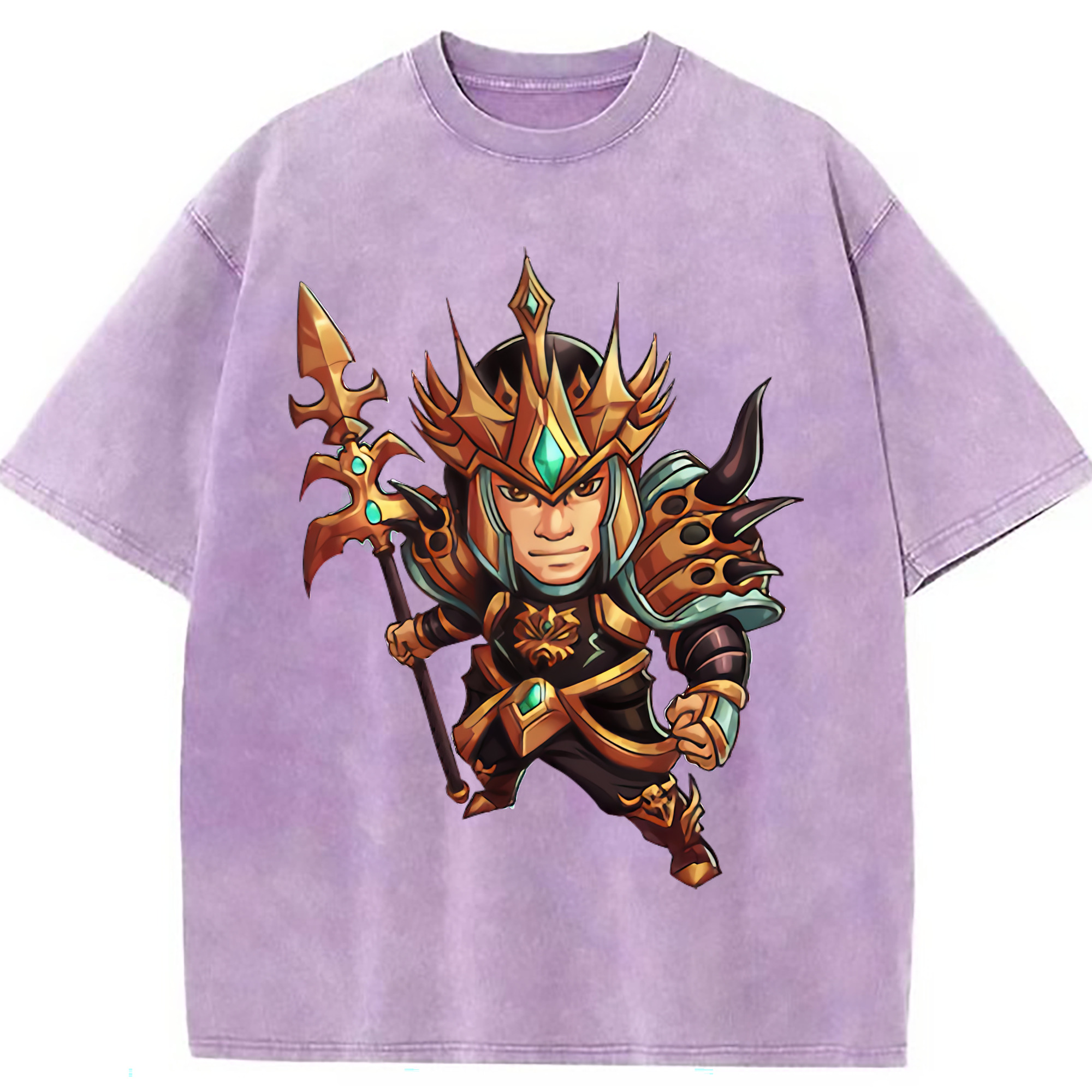 （画像用） リーグ・オブ・レジェンド League of Legends LOL 綿100% ヴィンテージ風 半袖Tシャツ（フロントプリント）