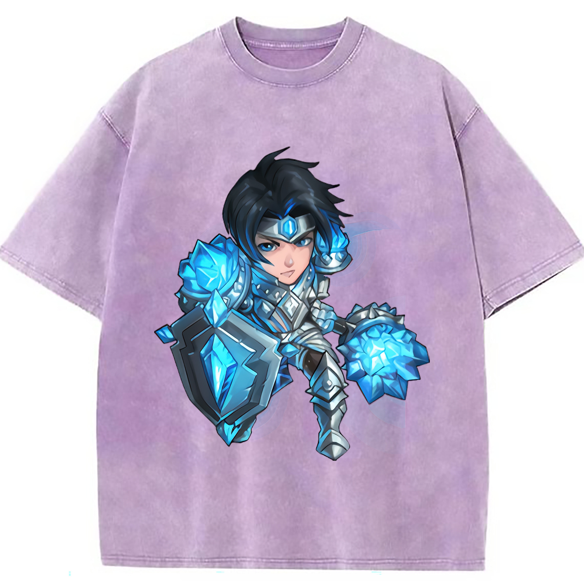 （画像用） リーグ・オブ・レジェンド League of Legends LOL 綿100% ヴィンテージ風 半袖Tシャツ（フロントプリント）