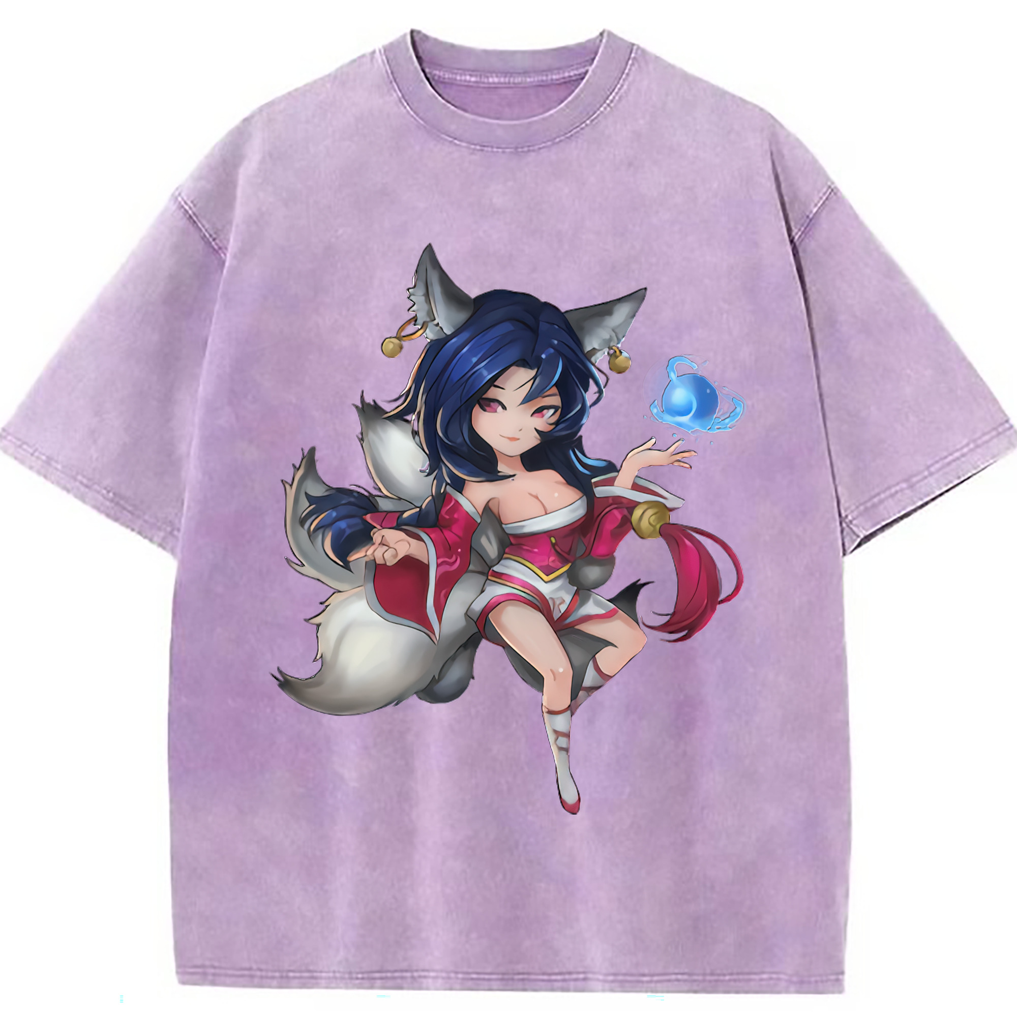 （画像用） リーグ・オブ・レジェンド League of Legends LOL 綿100% ヴィンテージ風 半袖Tシャツ（フロントプリント）