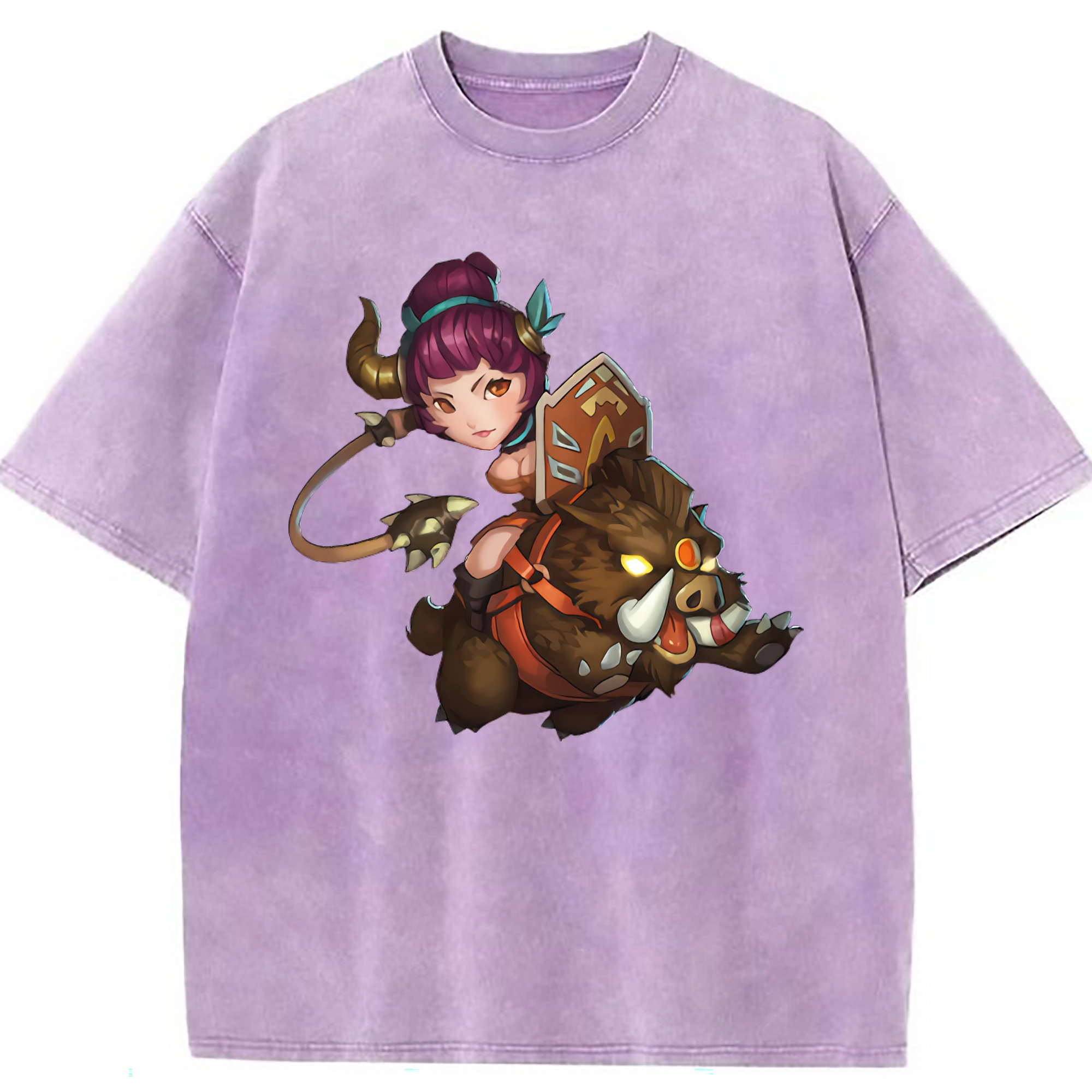 （画像用） リーグ・オブ・レジェンド League of Legends LOL 綿100% ヴィンテージ風 半袖Tシャツ（フロントプリント）