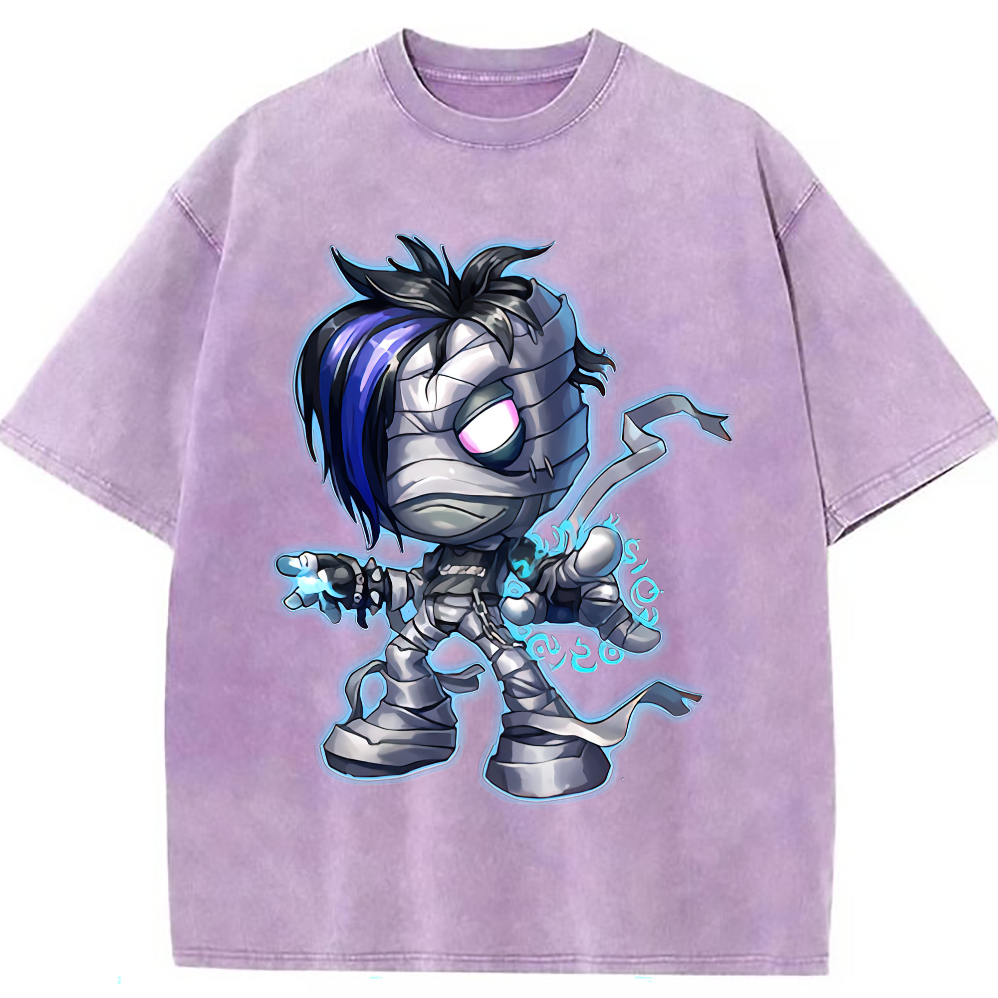 （画像用） リーグ・オブ・レジェンド League of Legends LOL 綿100% ヴィンテージ風 半袖Tシャツ（フロントプリント）
