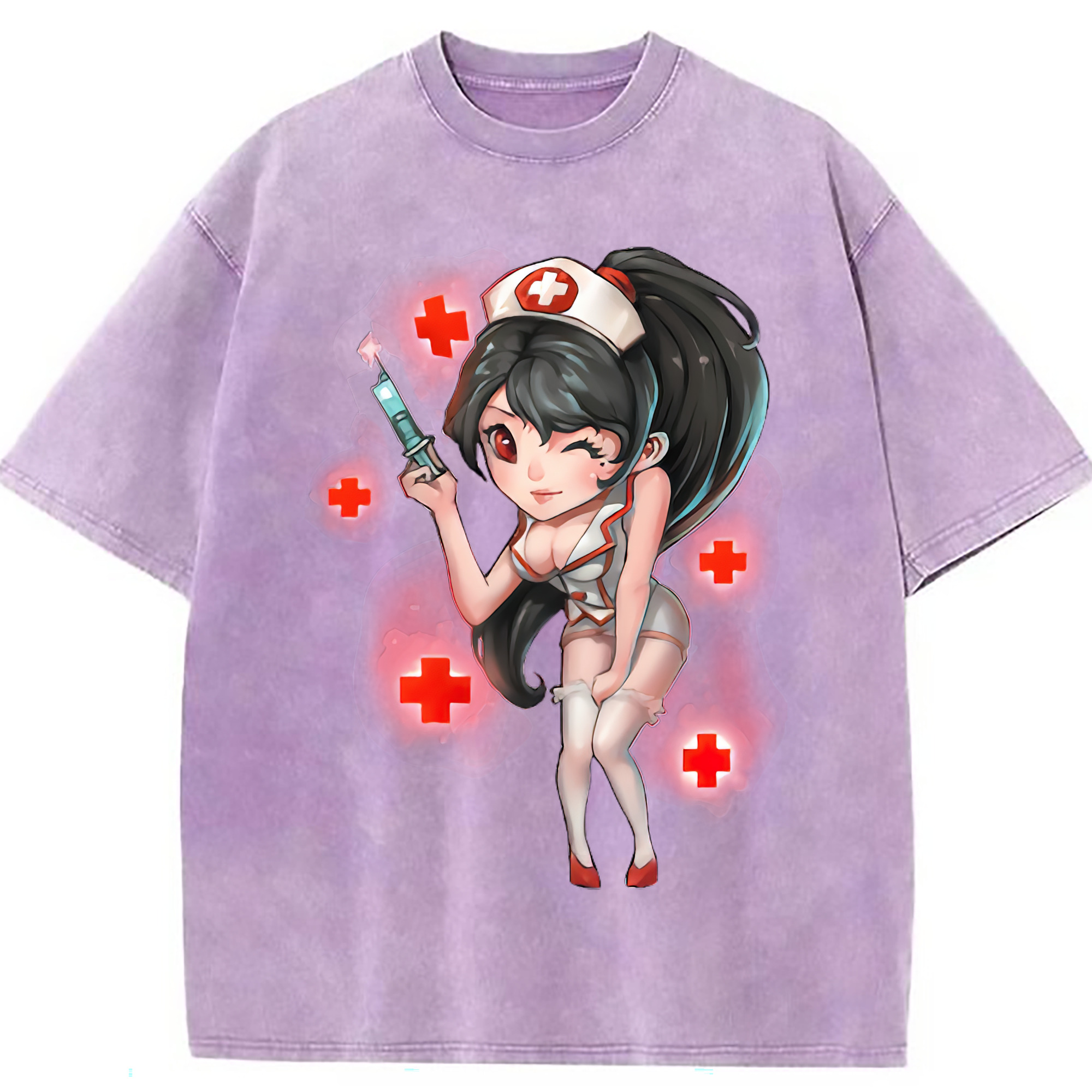 （画像用） リーグ・オブ・レジェンド League of Legends LOL 綿100% ヴィンテージ風 半袖Tシャツ（フロントプリント）