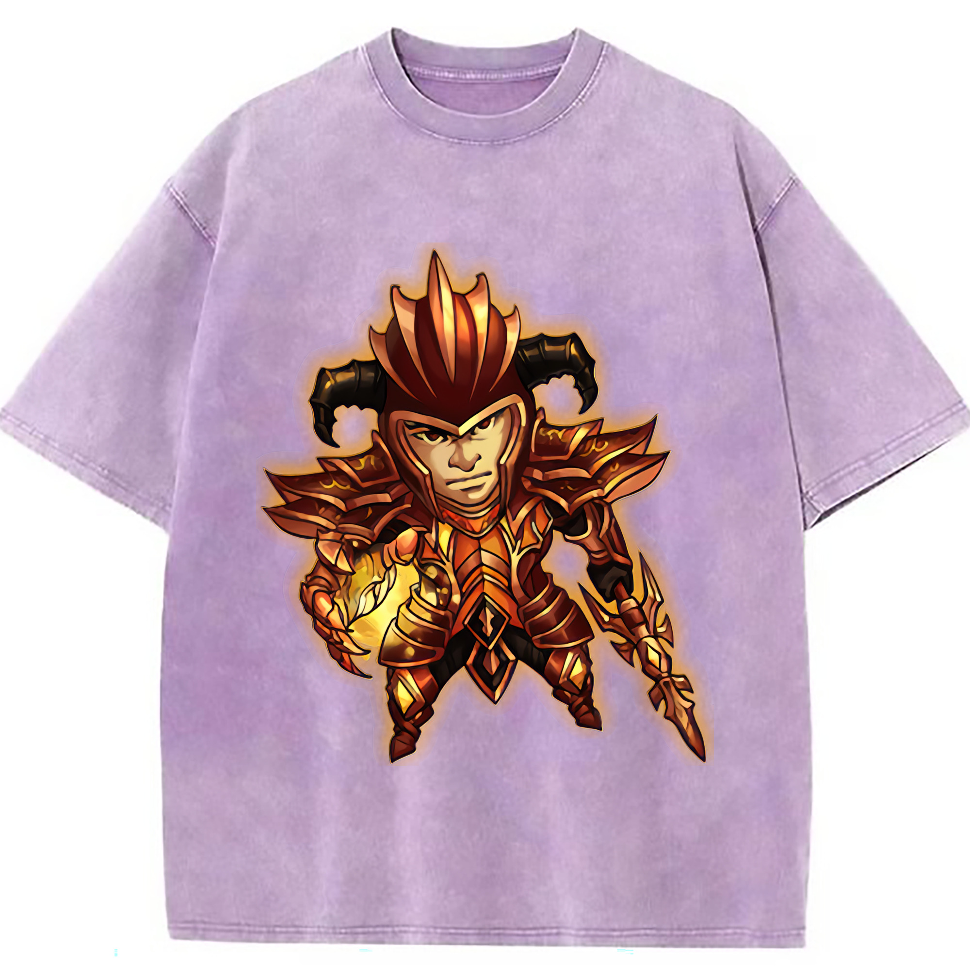 （画像用） リーグ・オブ・レジェンド League of Legends LOL 綿100% ヴィンテージ風 半袖Tシャツ（フロントプリント）