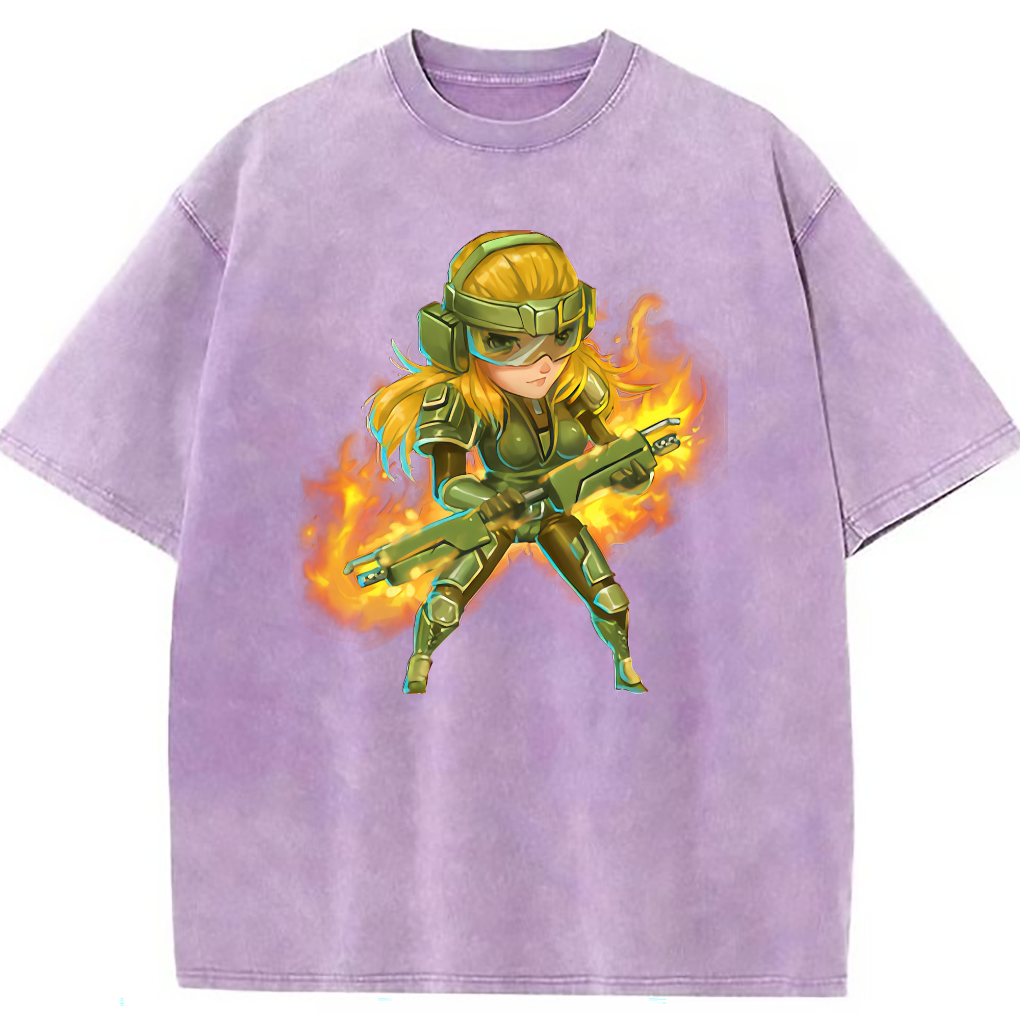 （画像用） リーグ・オブ・レジェンド League of Legends LOL 綿100% ヴィンテージ風 半袖Tシャツ（フロントプリント）