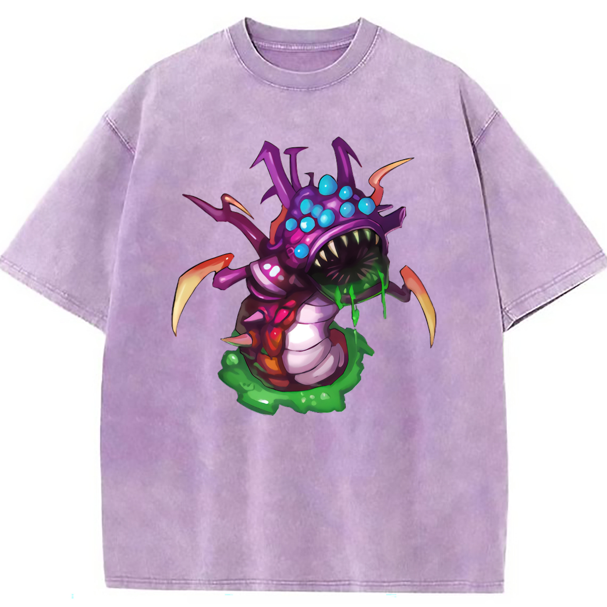 （画像用） リーグ・オブ・レジェンド League of Legends LOL 綿100% ヴィンテージ風 半袖Tシャツ（フロントプリント）