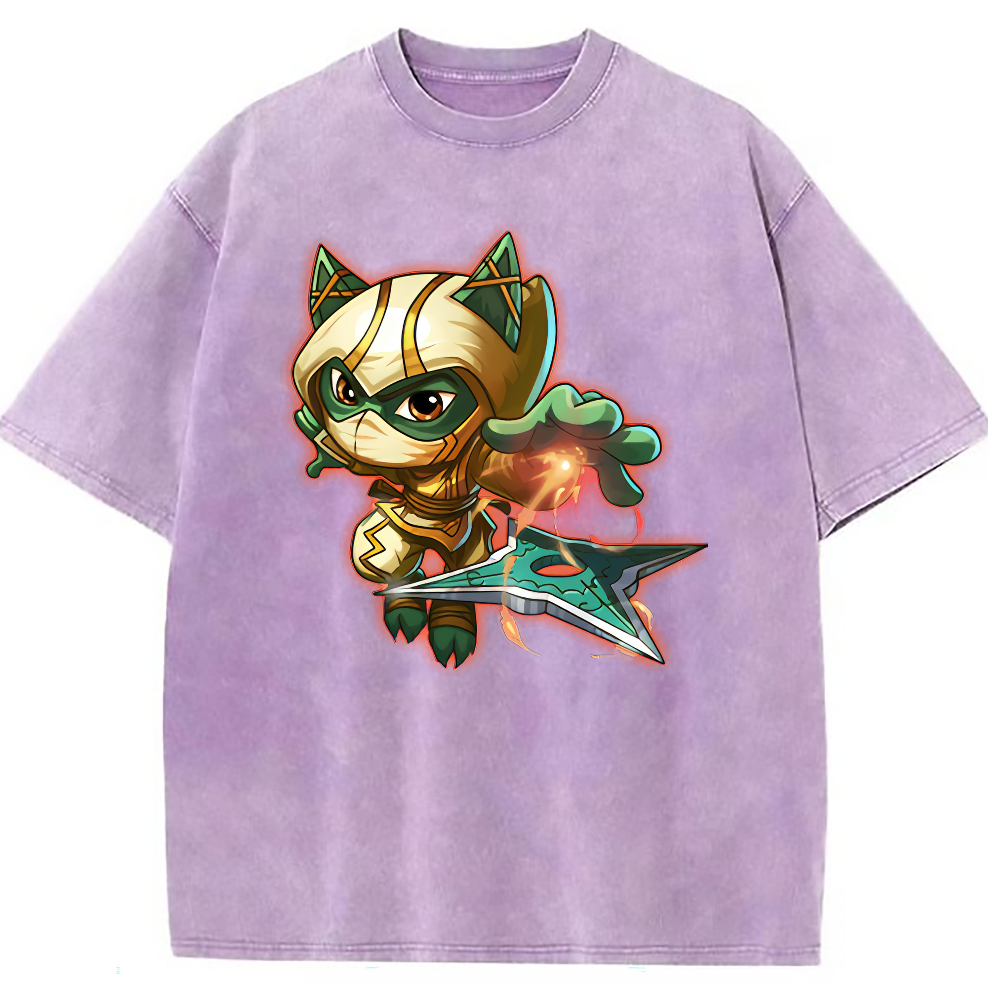 （画像用） リーグ・オブ・レジェンド League of Legends LOL 綿100% ヴィンテージ風 半袖Tシャツ（フロントプリント）