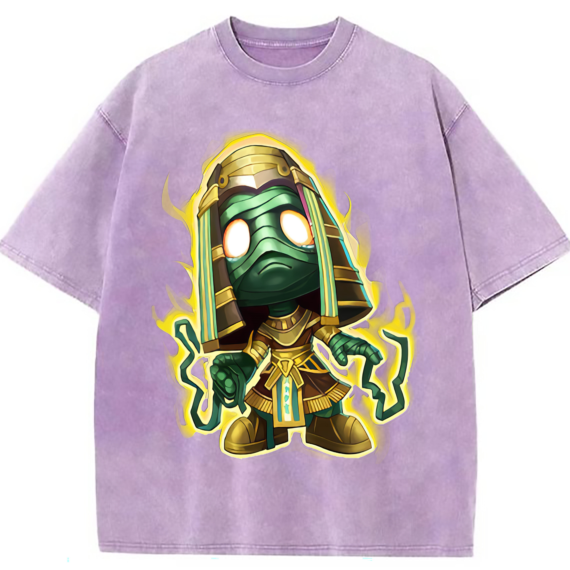 （画像用） リーグ・オブ・レジェンド League of Legends LOL 綿100% ヴィンテージ風 半袖Tシャツ（フロントプリント）