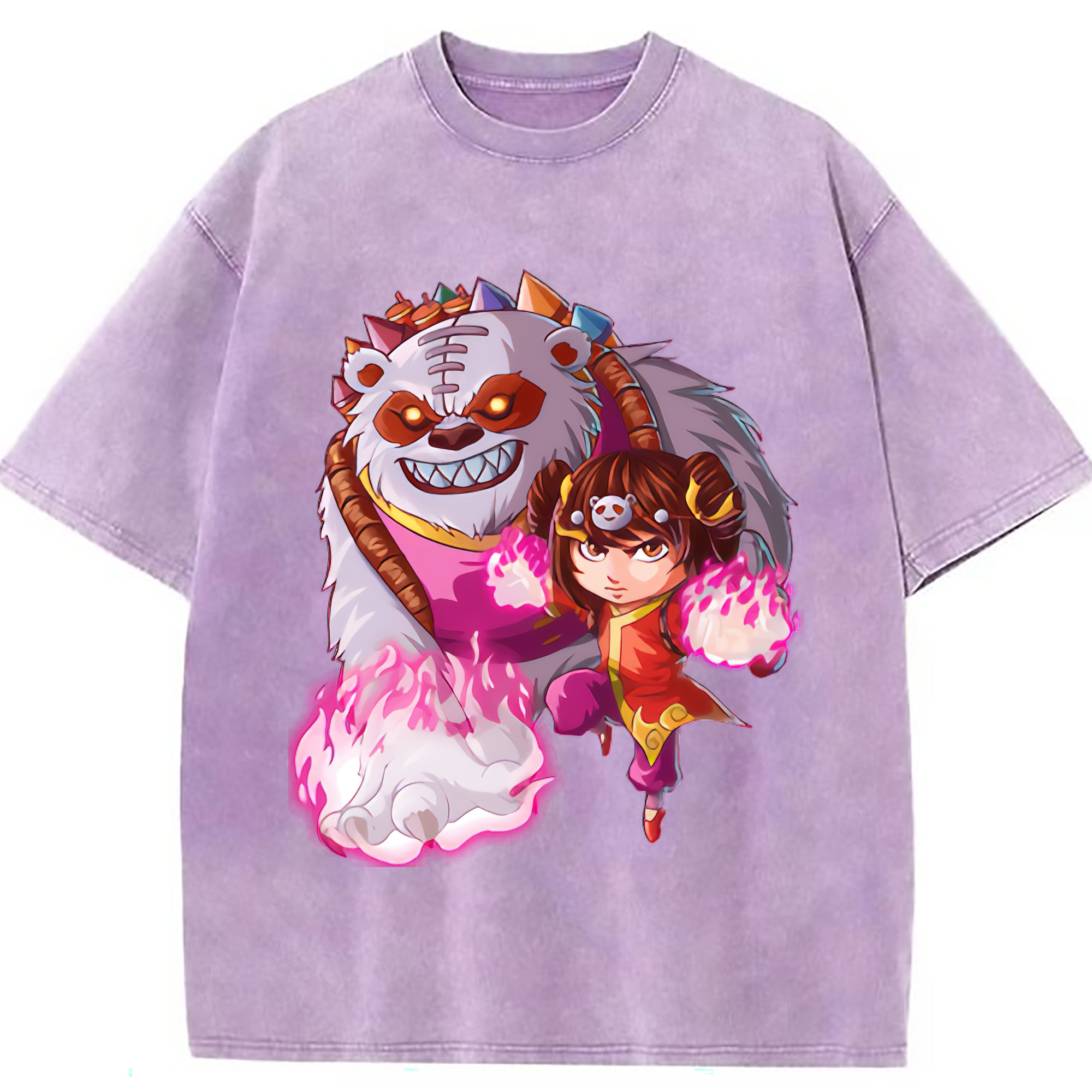 （画像用） リーグ・オブ・レジェンド League of Legends LOL 綿100% ヴィンテージ風 半袖Tシャツ（フロントプリント）