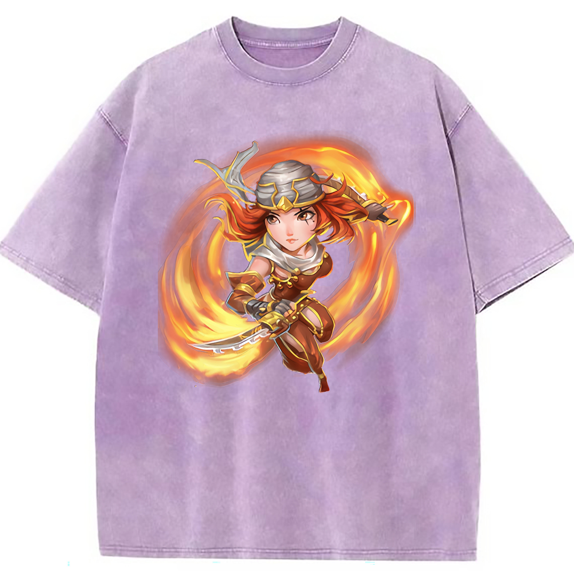 （画像用） リーグ・オブ・レジェンド League of Legends LOL 綿100% ヴィンテージ風 半袖Tシャツ（フロントプリント）