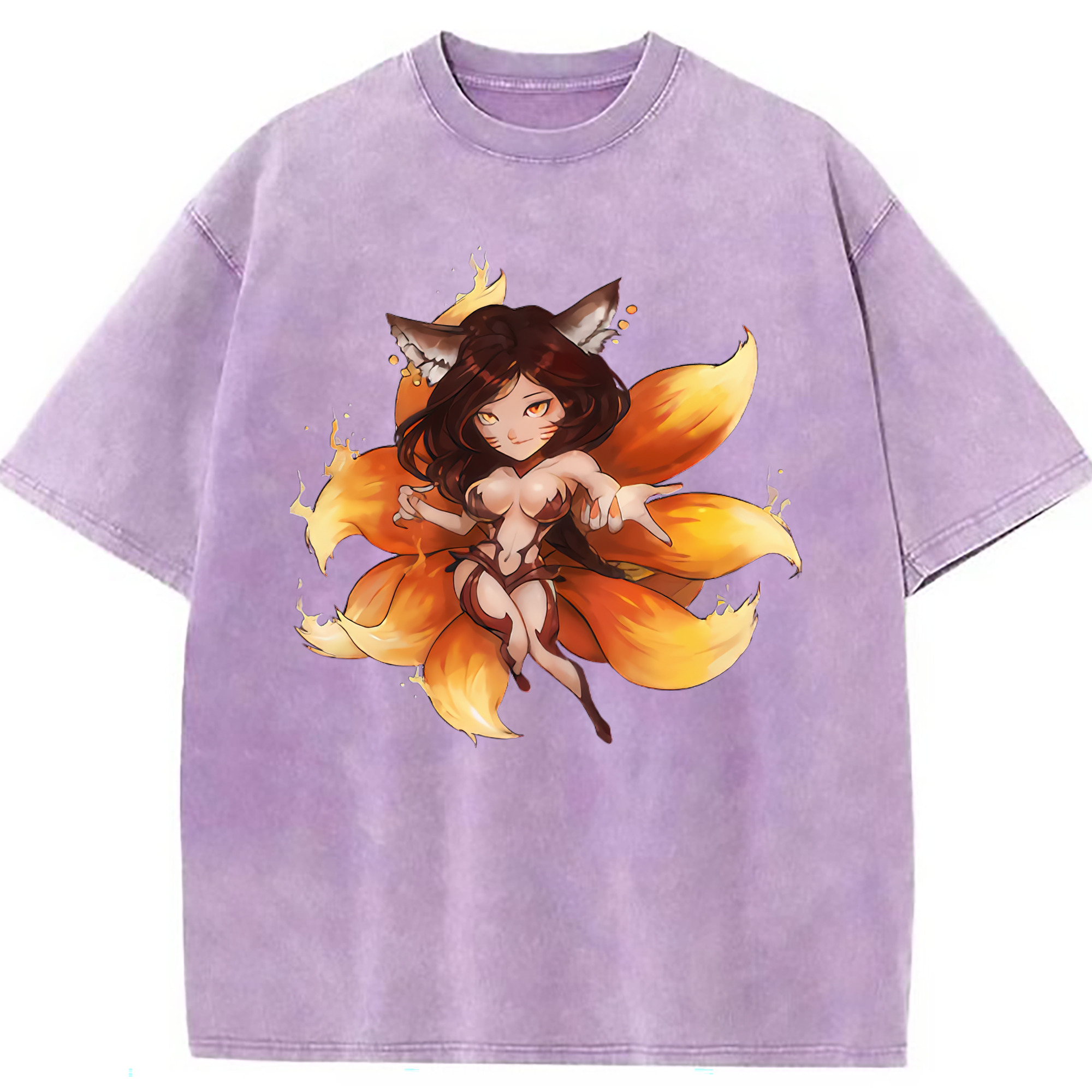 （画像用） リーグ・オブ・レジェンド League of Legends LOL 綿100% ヴィンテージ風 半袖Tシャツ（フロントプリント）