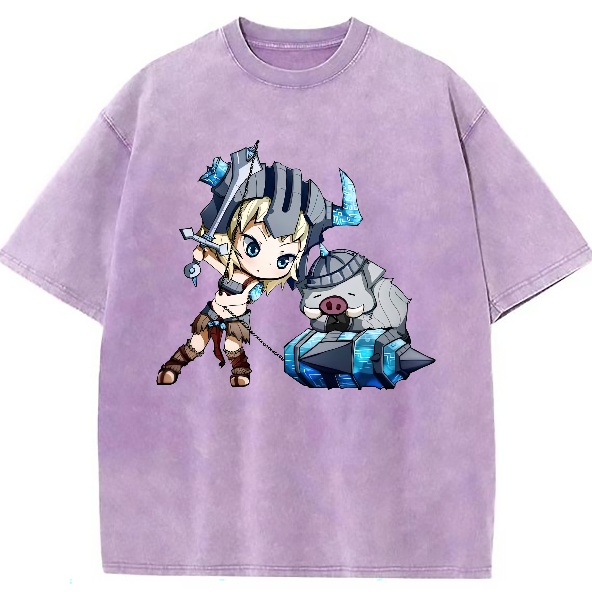 （画像用） リーグ・オブ・レジェンド League of Legends LOL 綿100% ヴィンテージ風 半袖Tシャツ（フロントプリント）